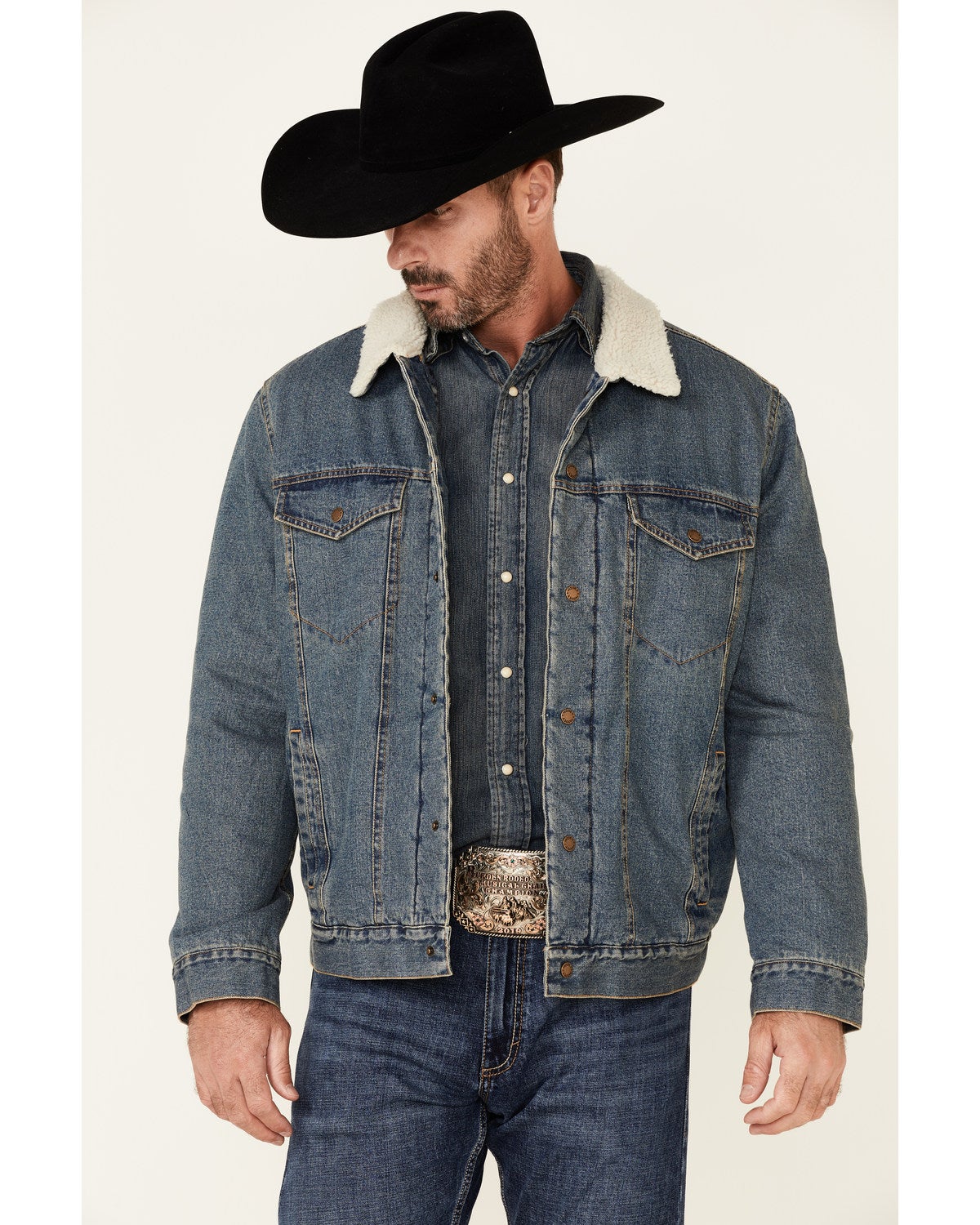 denim flannel jacket