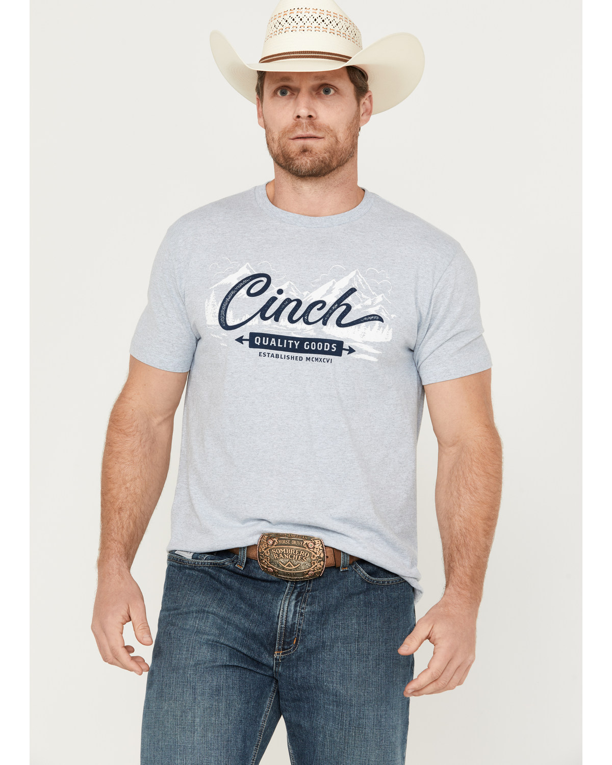 Cinch Men's Quality Goods Short Sleeve Graphic T-Shirt