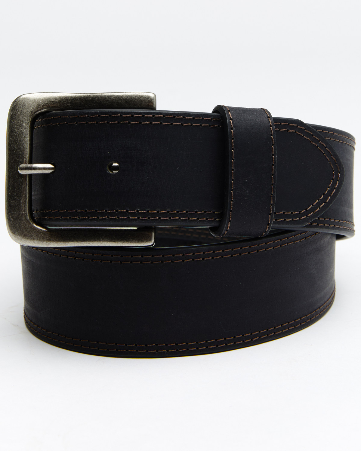 Hawx® Men's Black Contrast Stitch Belt