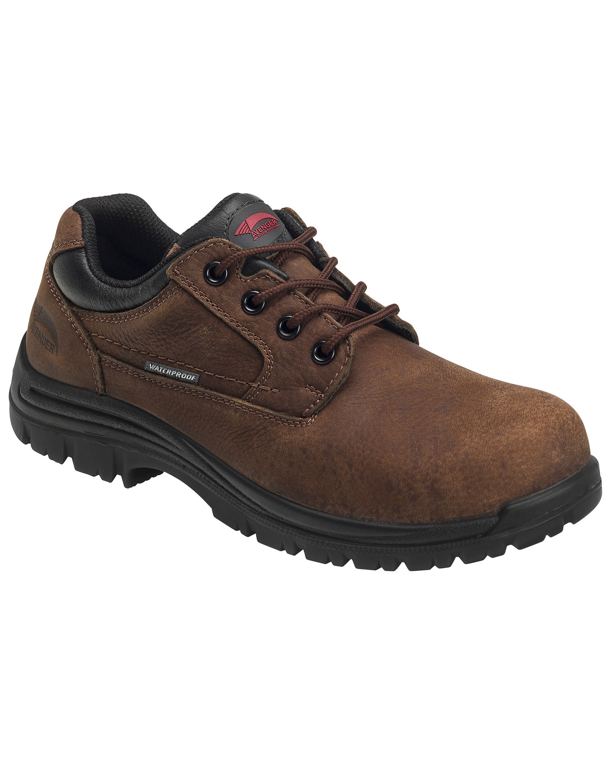 Avenger Men's Waterproof Oxford Work Shoes - Composite Toe