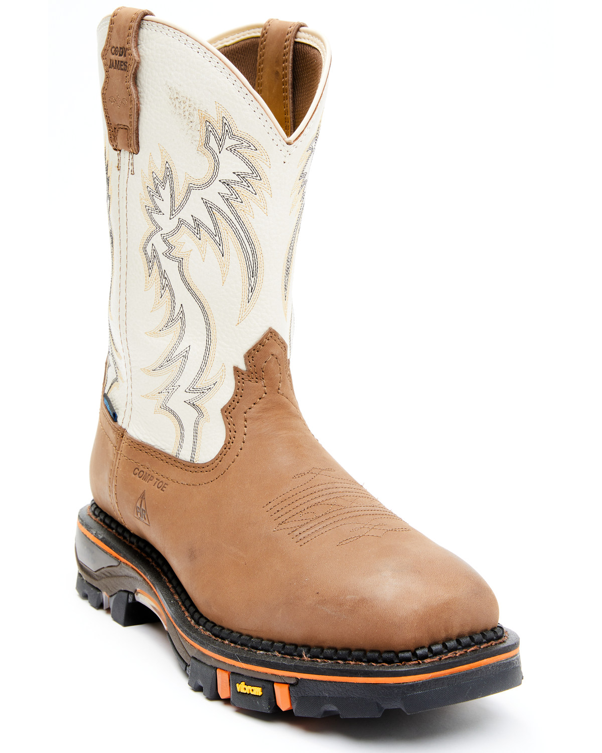 Cody James Men's 11" Decimator Waterproof Western Work Boots - Nano Composite Toe