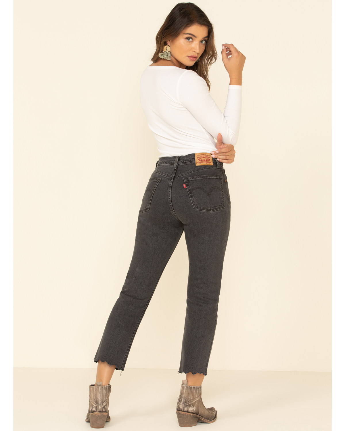 levi's 501 skinny crop