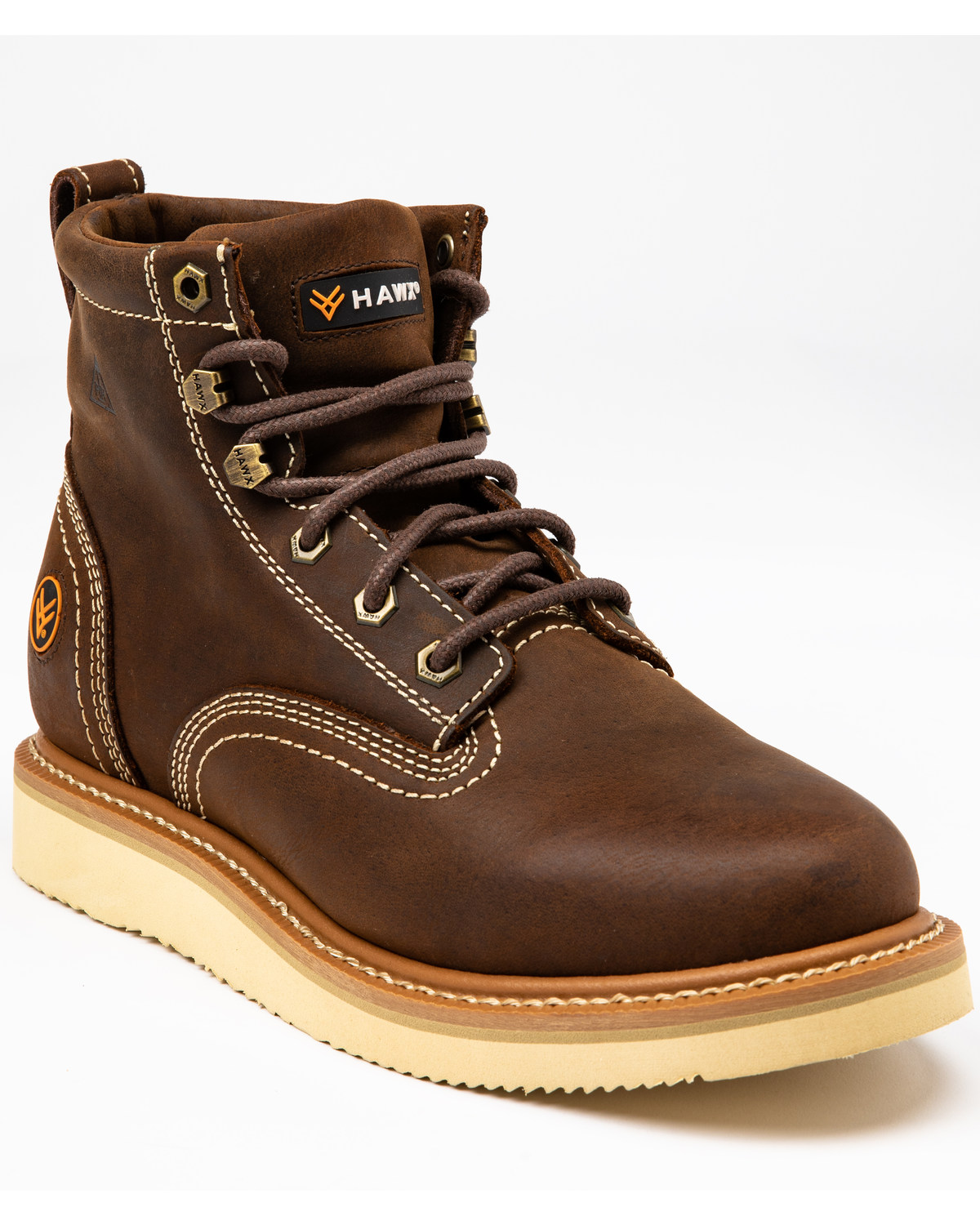 Hawx Men's 6" Lacer Work Boots - Soft Toe