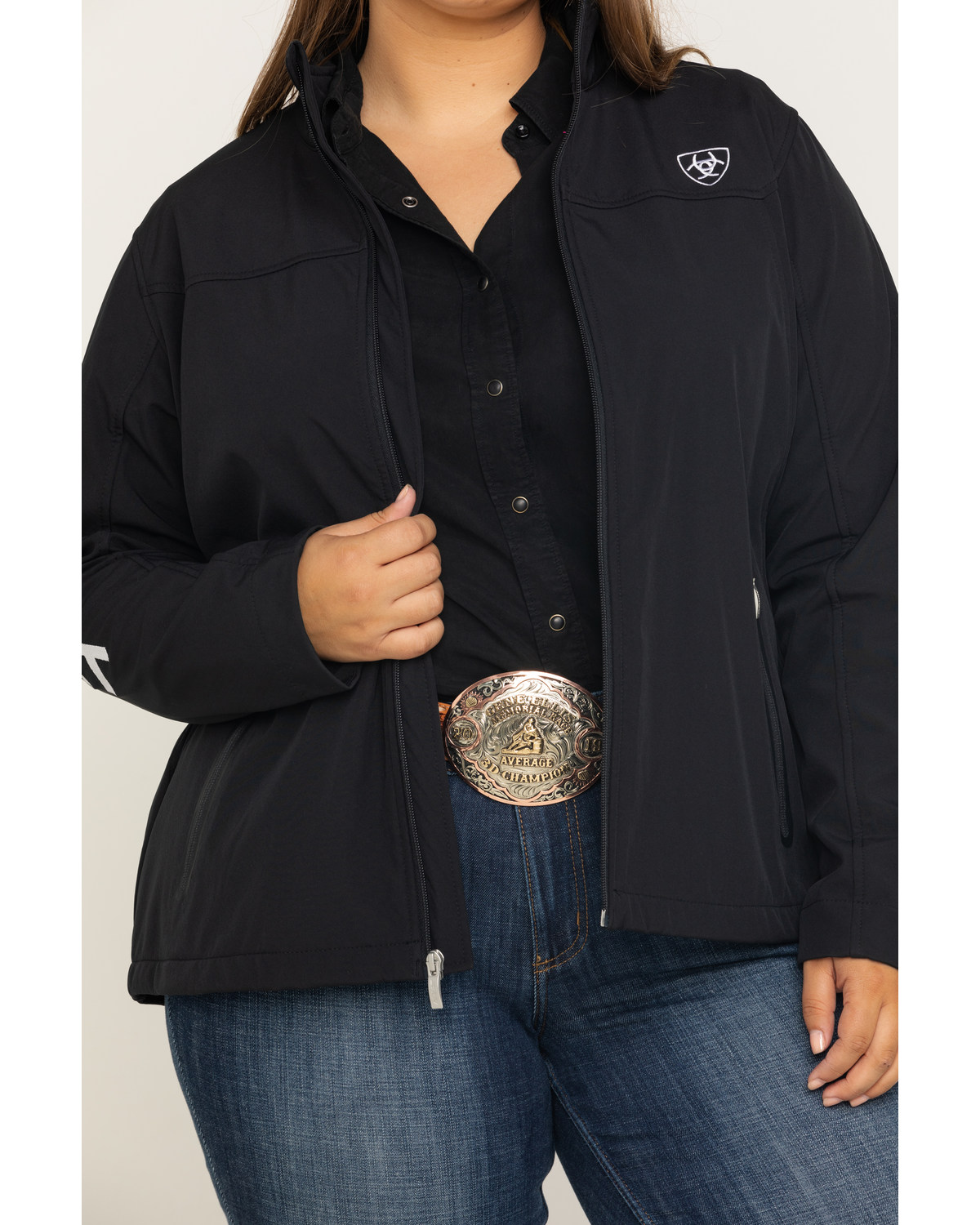 Ariat Women's Softshell Team Jacket Plus Boot Barn