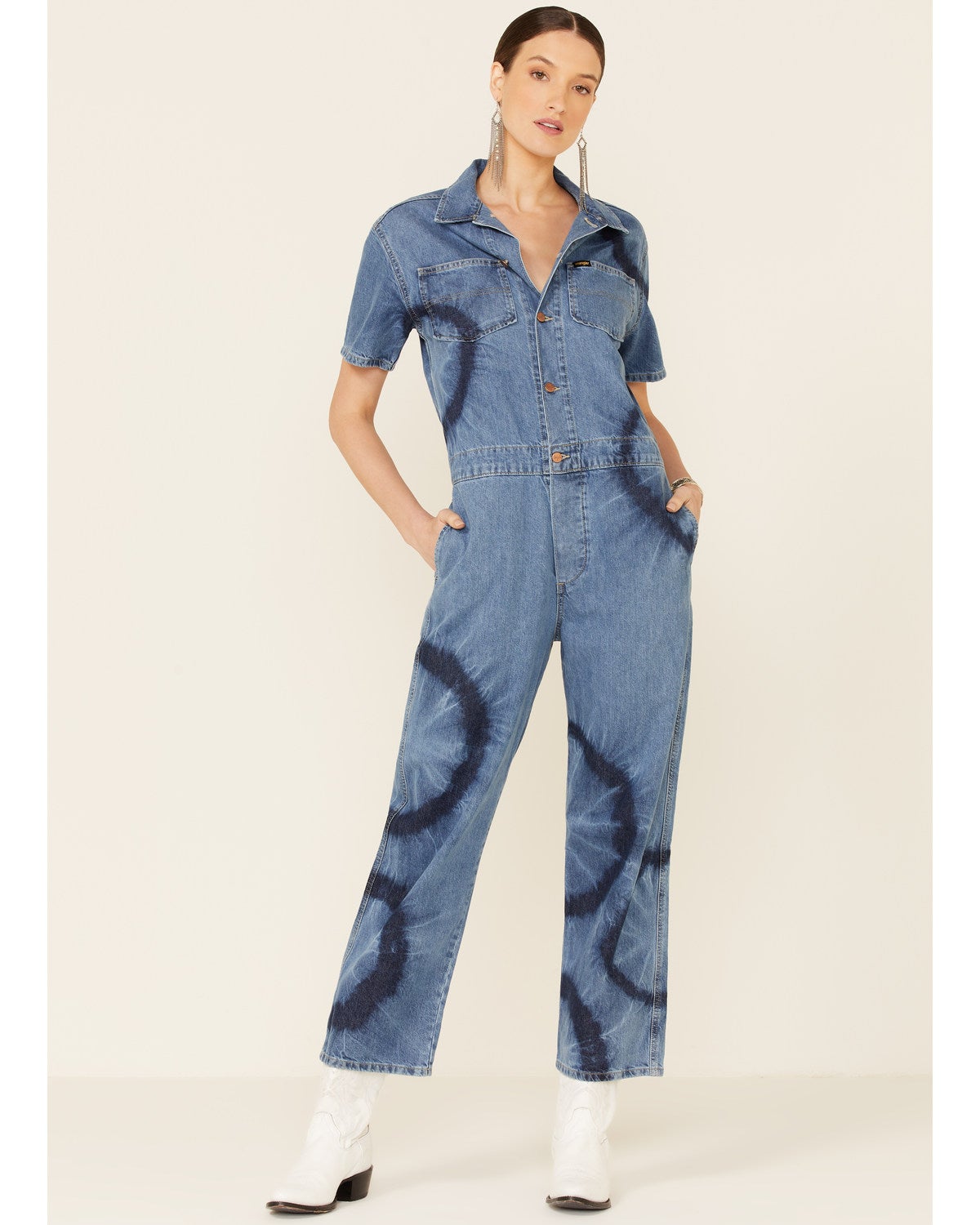 Wrangler Modern Women's Tie-Dye Boiler 