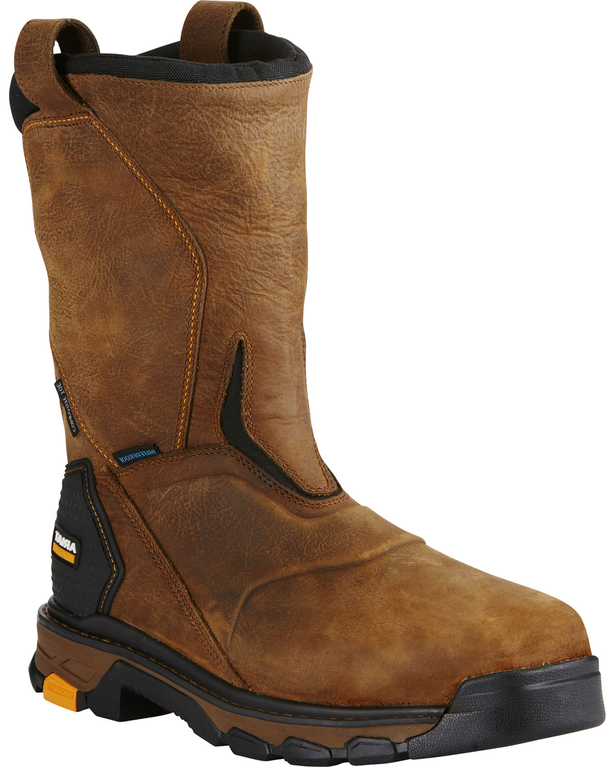 ariat men's intrepid waterproof work boots