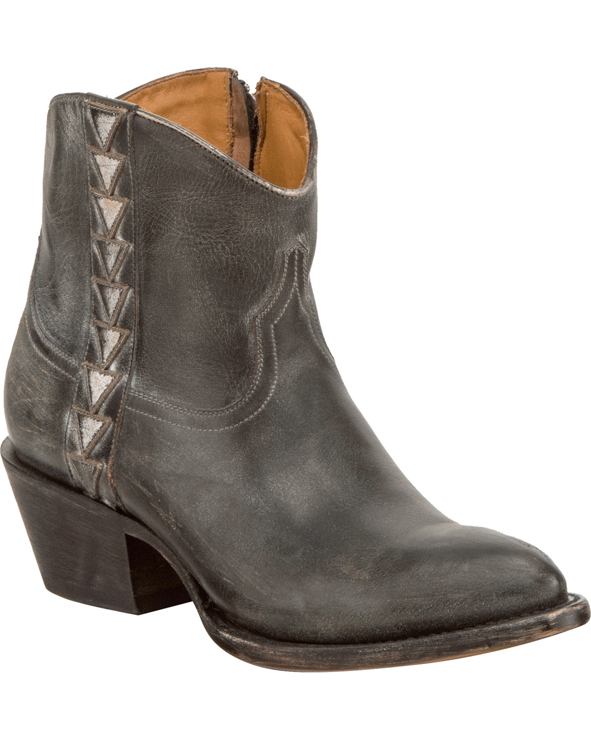 black western booties