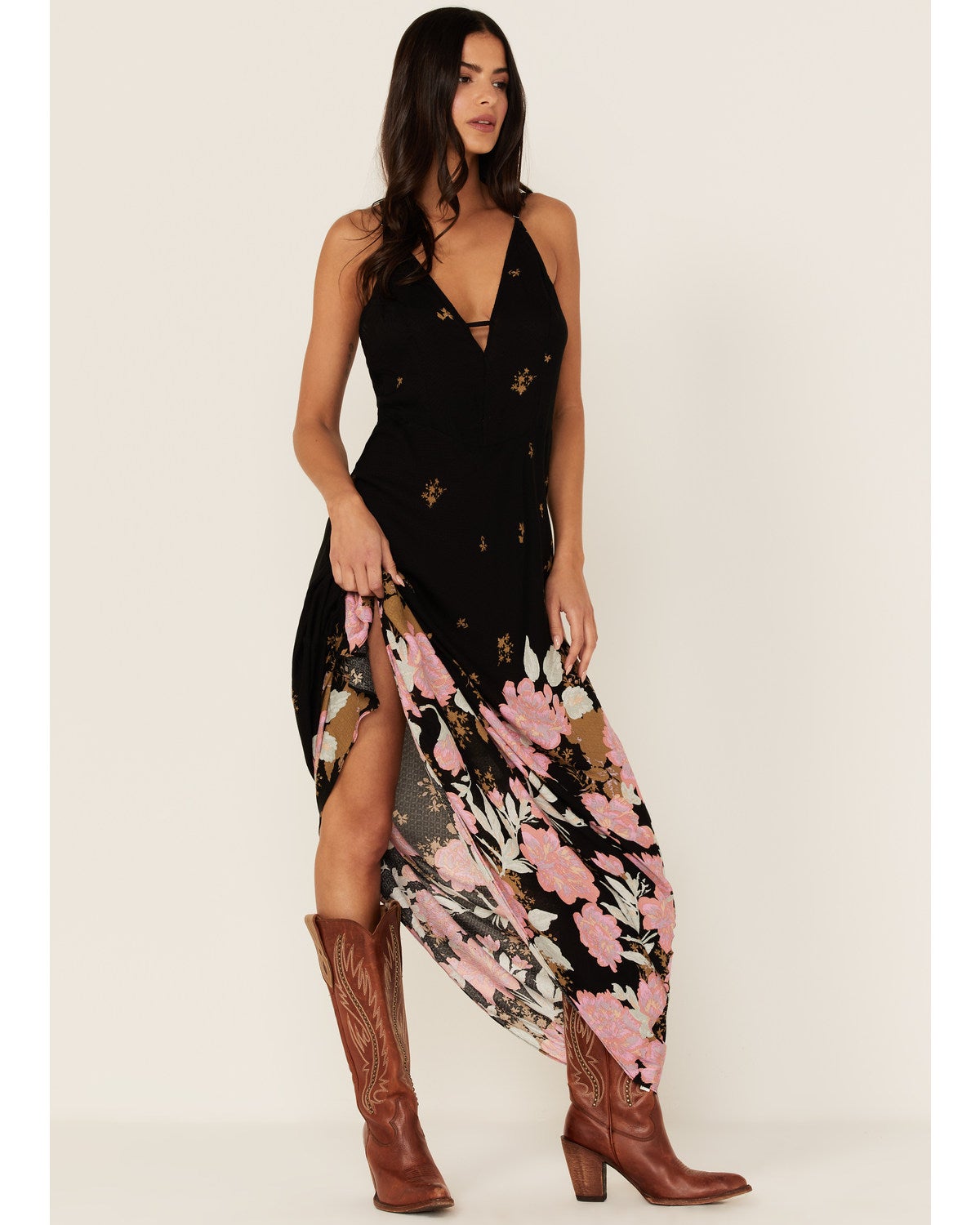 Floral Print Maxi Dress | Boot Barn