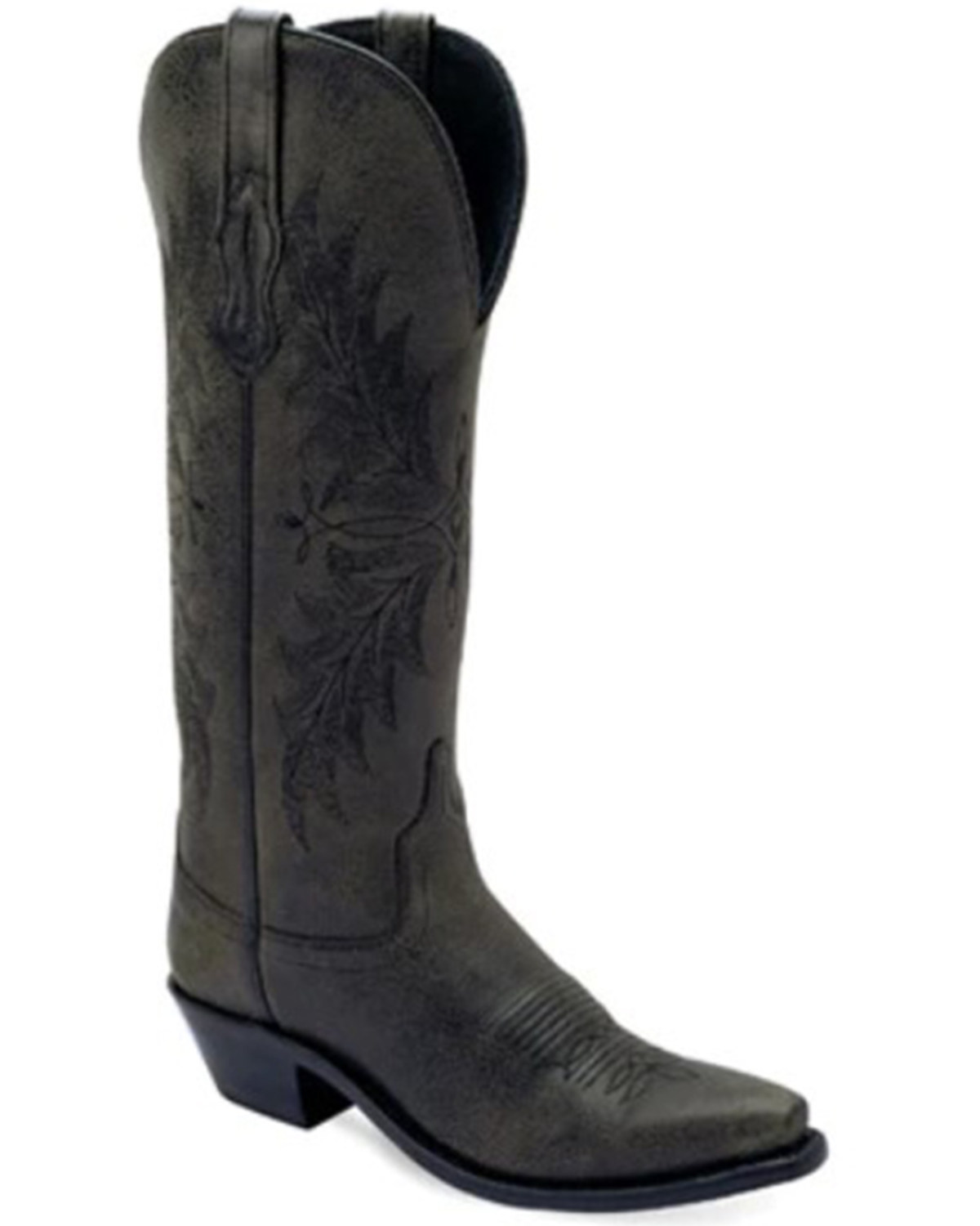 Old West Women's Tall Western Boots - Snip Toe