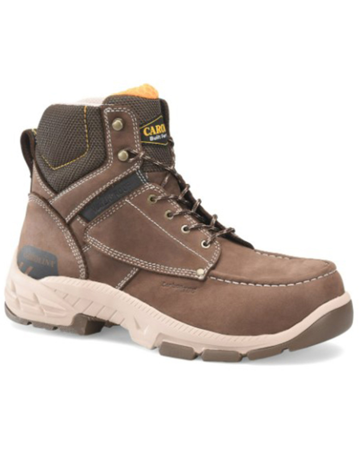 Carolina Men's Carbon 6" Lace-Up Waterproof Safety Work Boots - Composite Toe