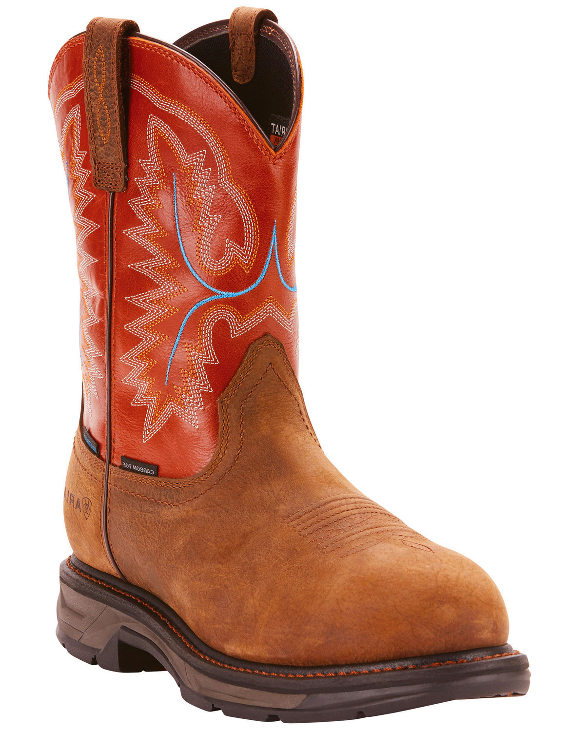 workhog xt waterproof carbon toe work boot