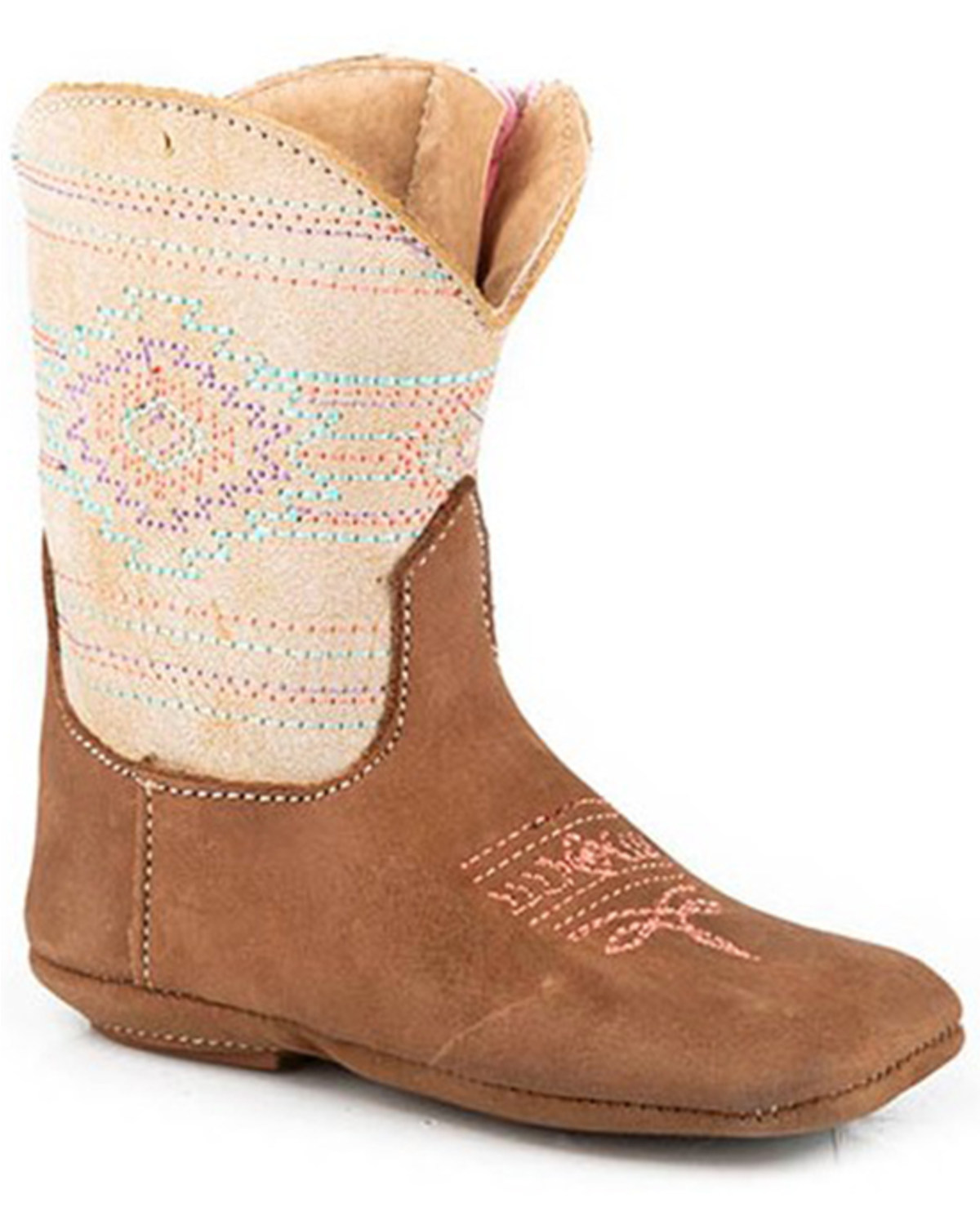 Roper Infant Girls' Southwestern Western Boots - Broad Square Toe