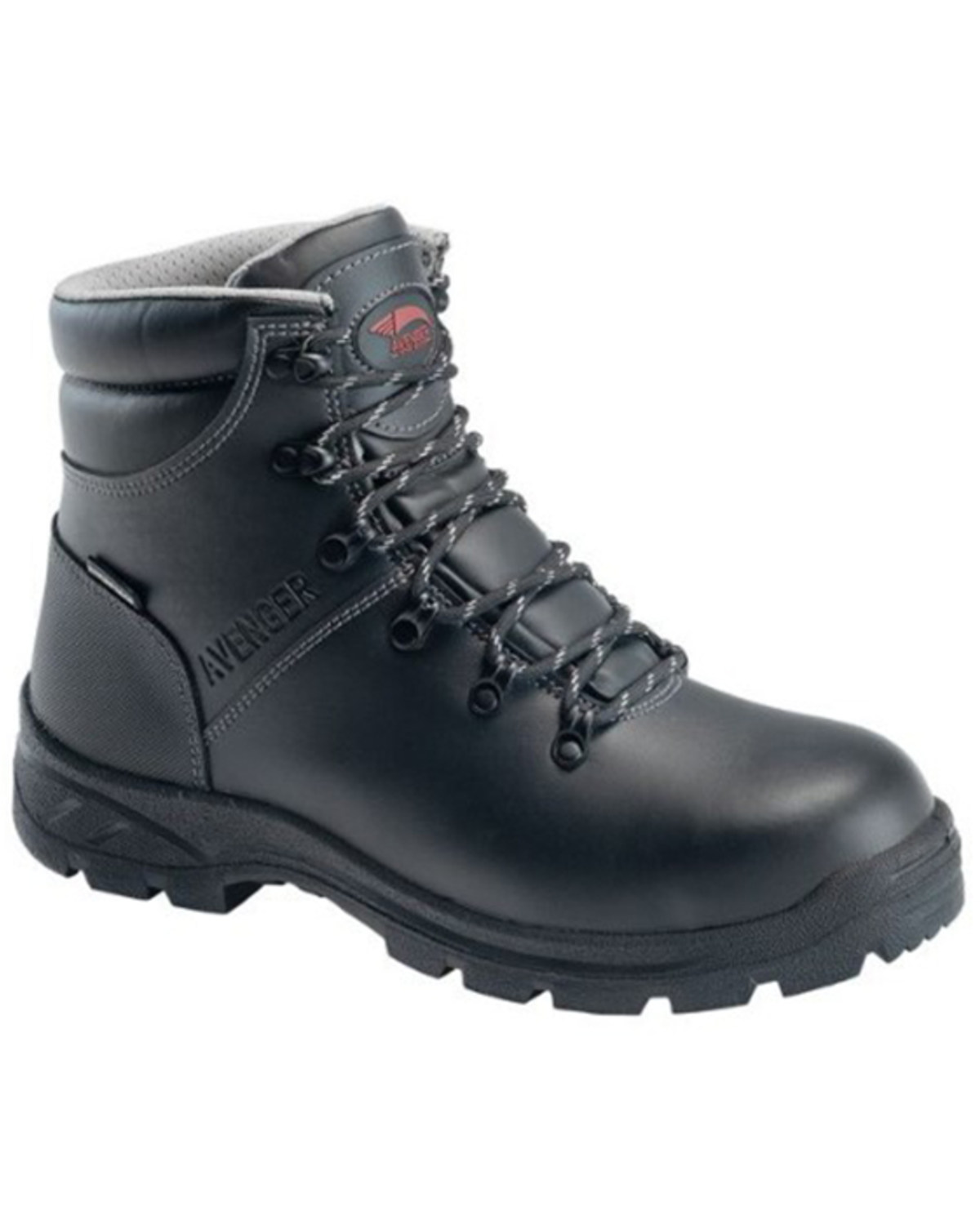 Avenger Men's Builder Mid 6" Waterproof Lace-Up Work Boot - Steel Toe