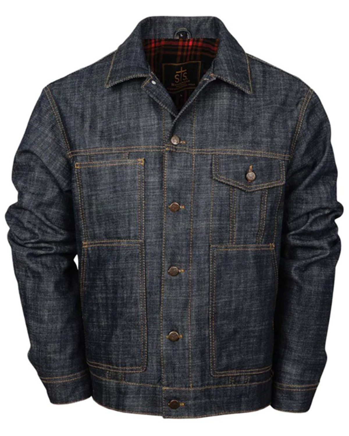 STS Ranchwear By Carroll Men's Quinten Denim Jacket - Big