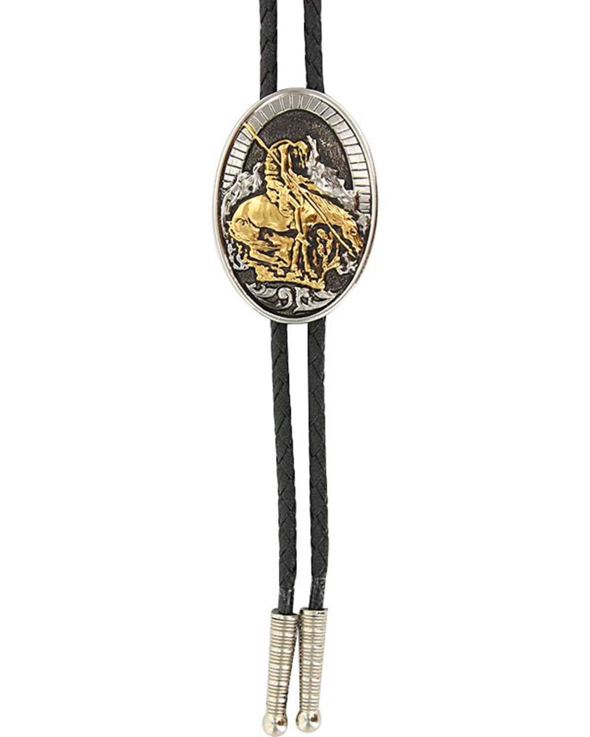 Cody James® Men's Horse and Rider Bolo Tie