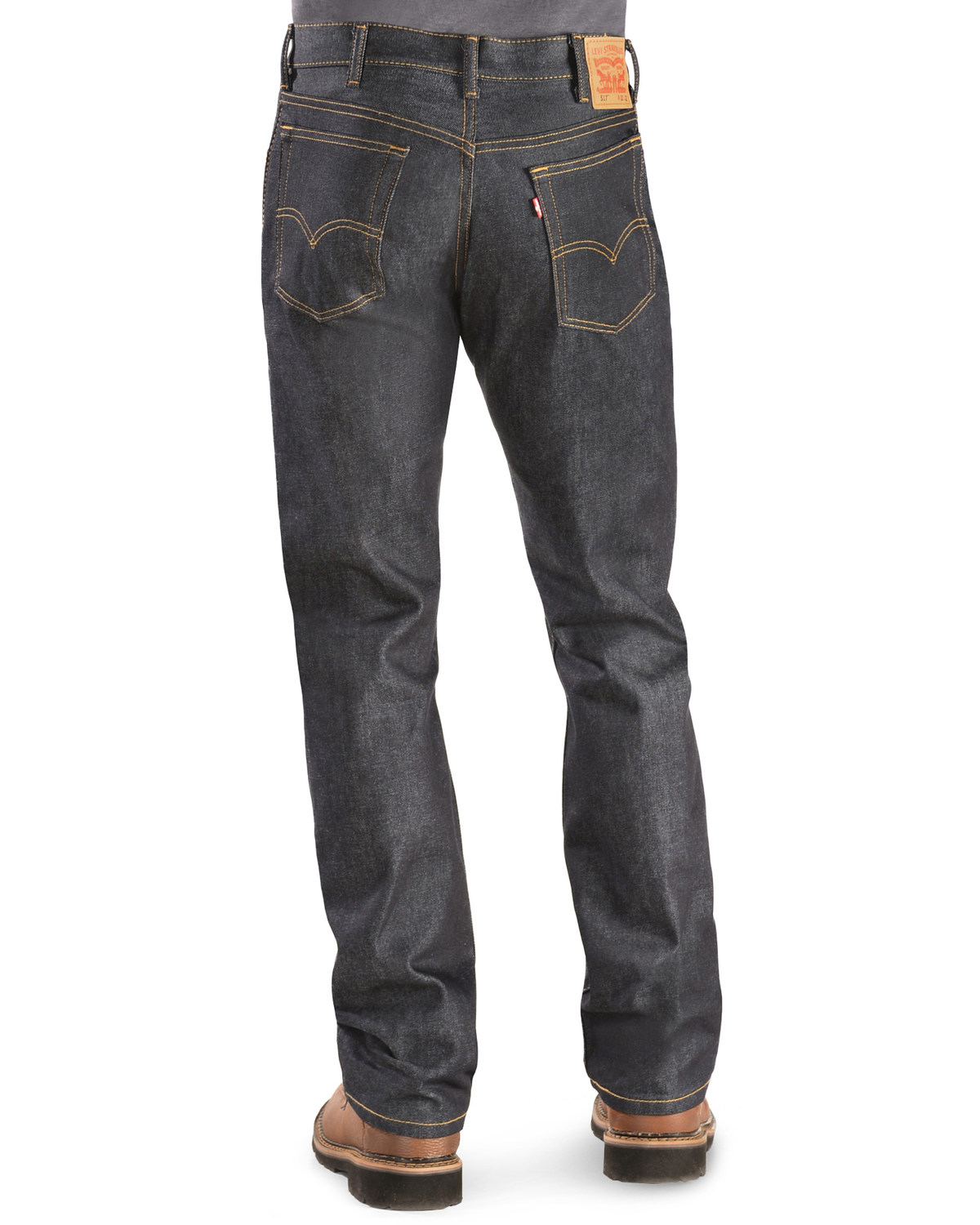 Levi's Men's 517 Rigid Low Slim Bootcut Jeans