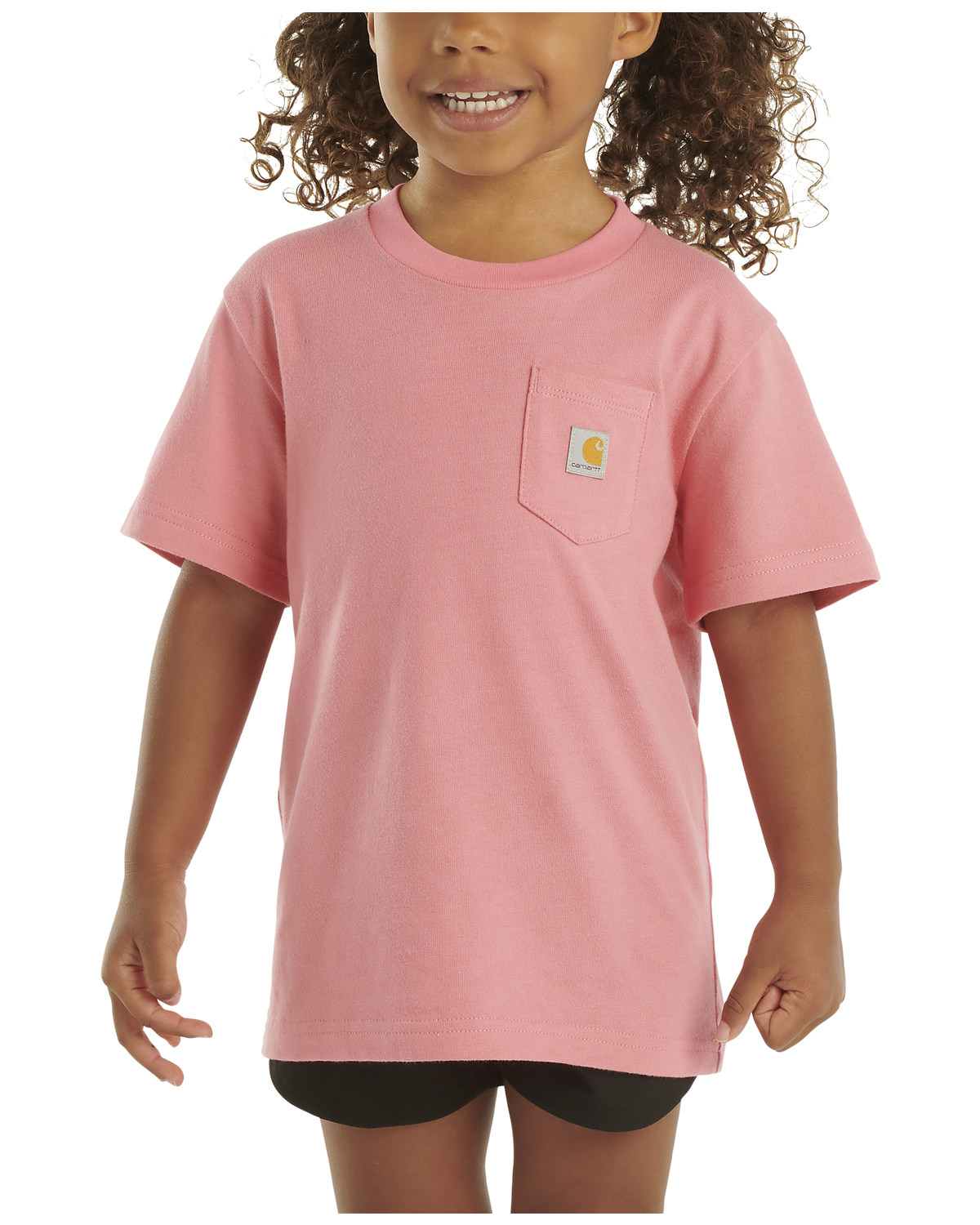 Carhartt Girls' Short Sleeve Pocket Tee