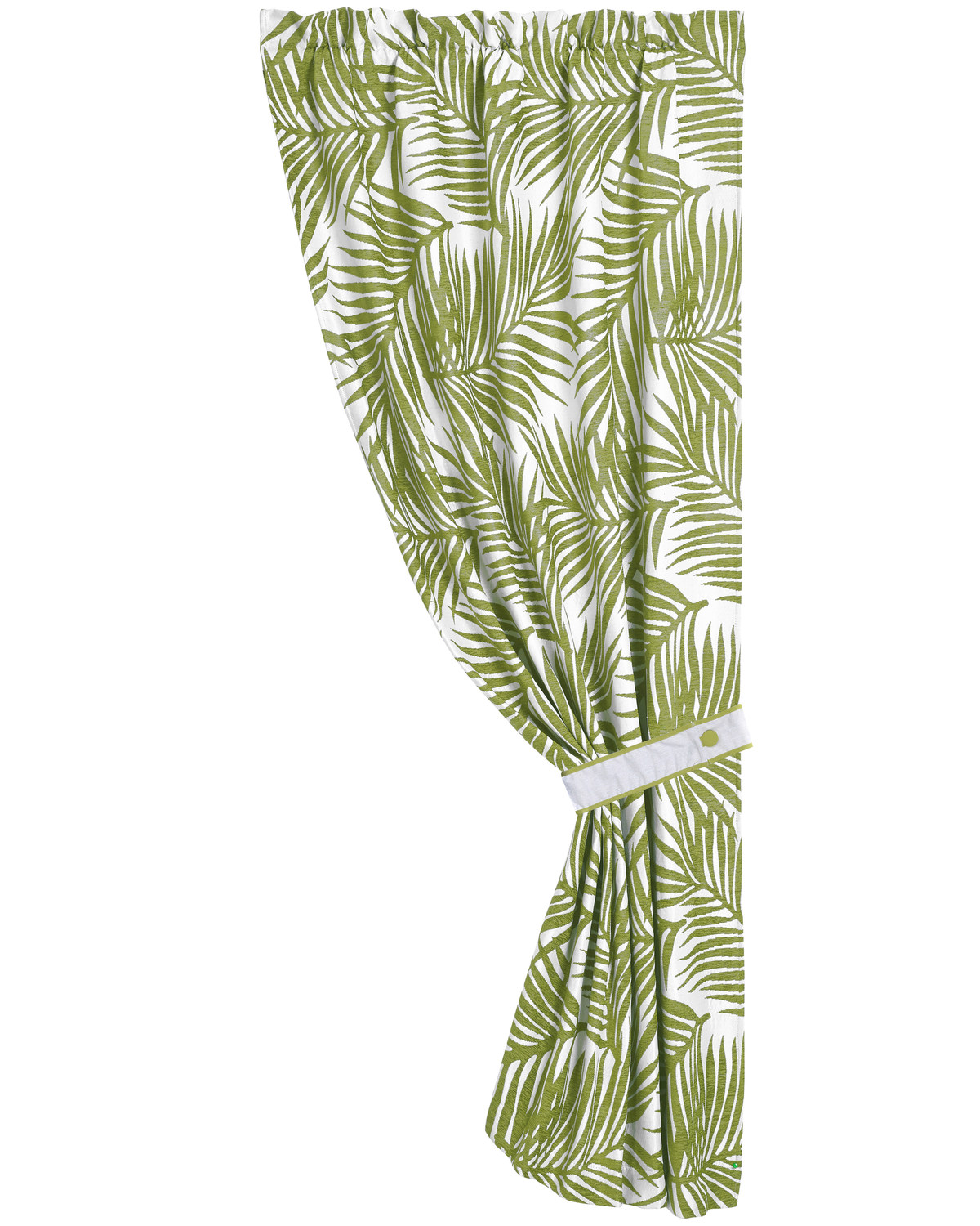 HiEnd Accents Fern Curtain, 48"X 84"