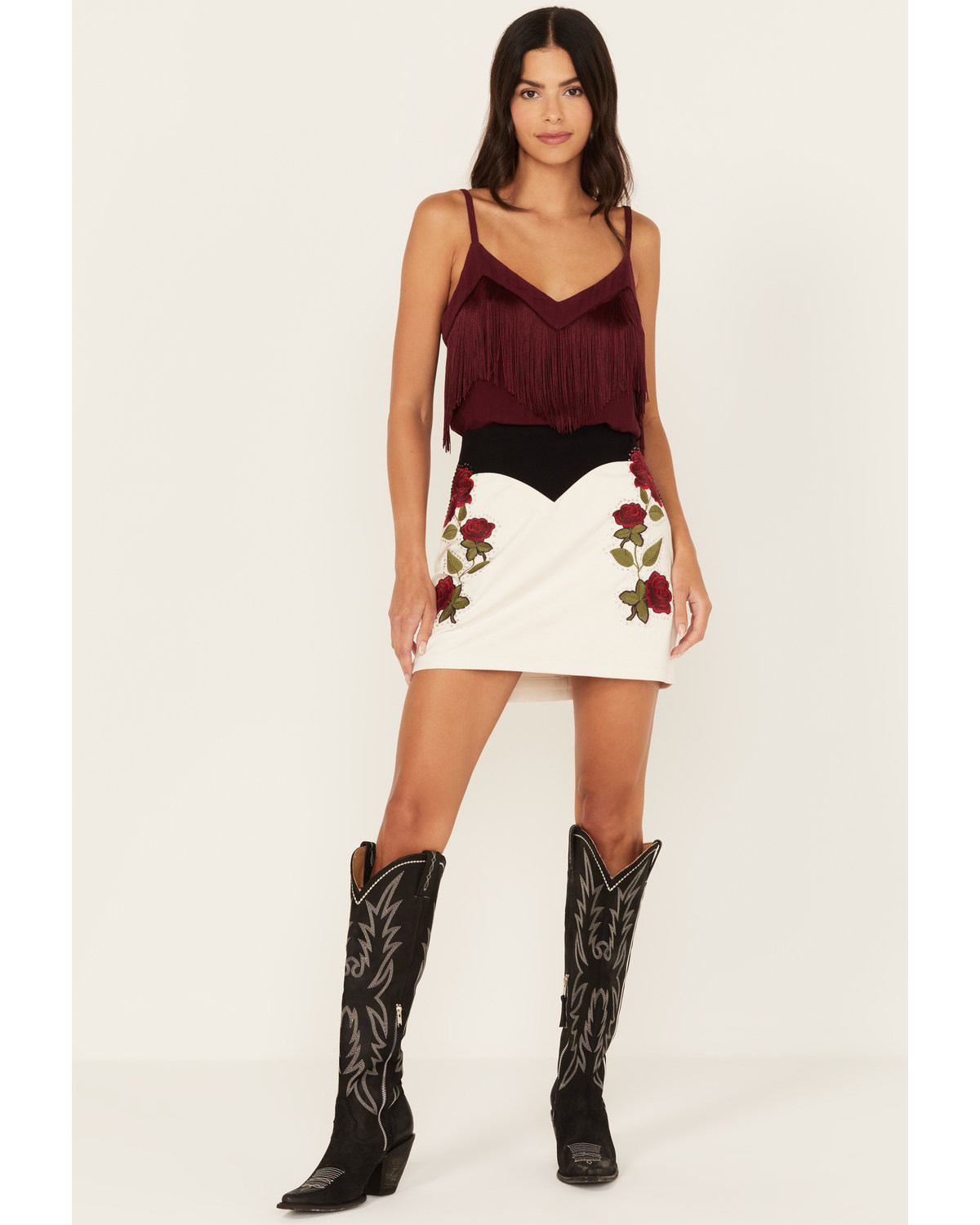 Idyllwind Women's Stringray Nudie Inspired Western Skirt