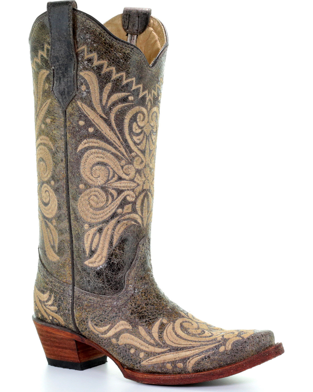 embroidered cowgirl boots