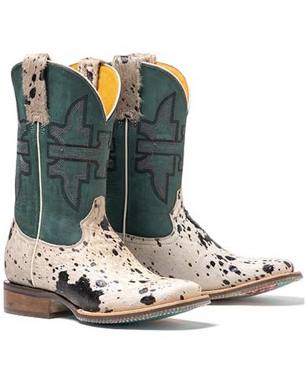 Tin Haul Women s Spots Dots Western Boots Broad Square Toe Mall of America