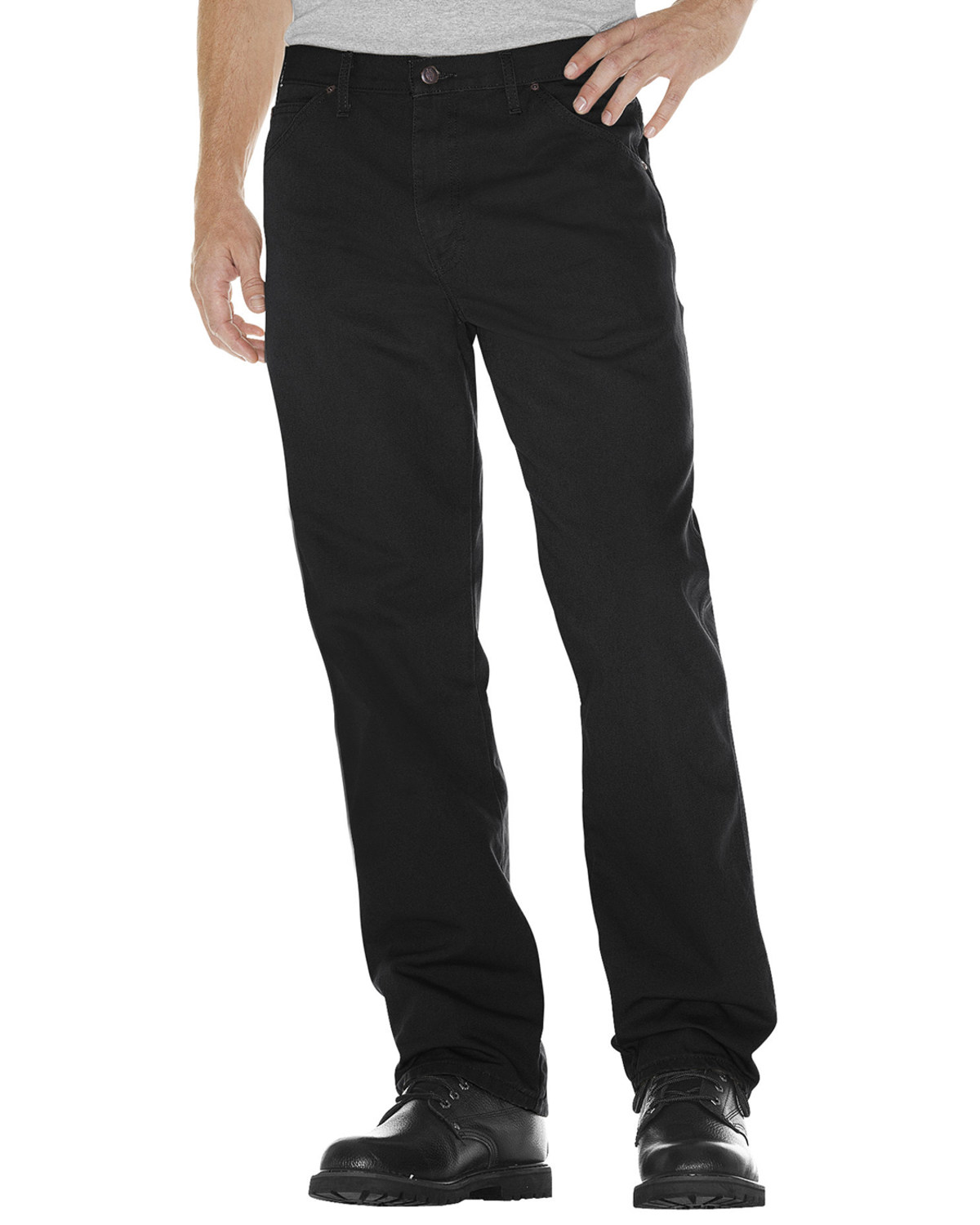 black carpenter pants