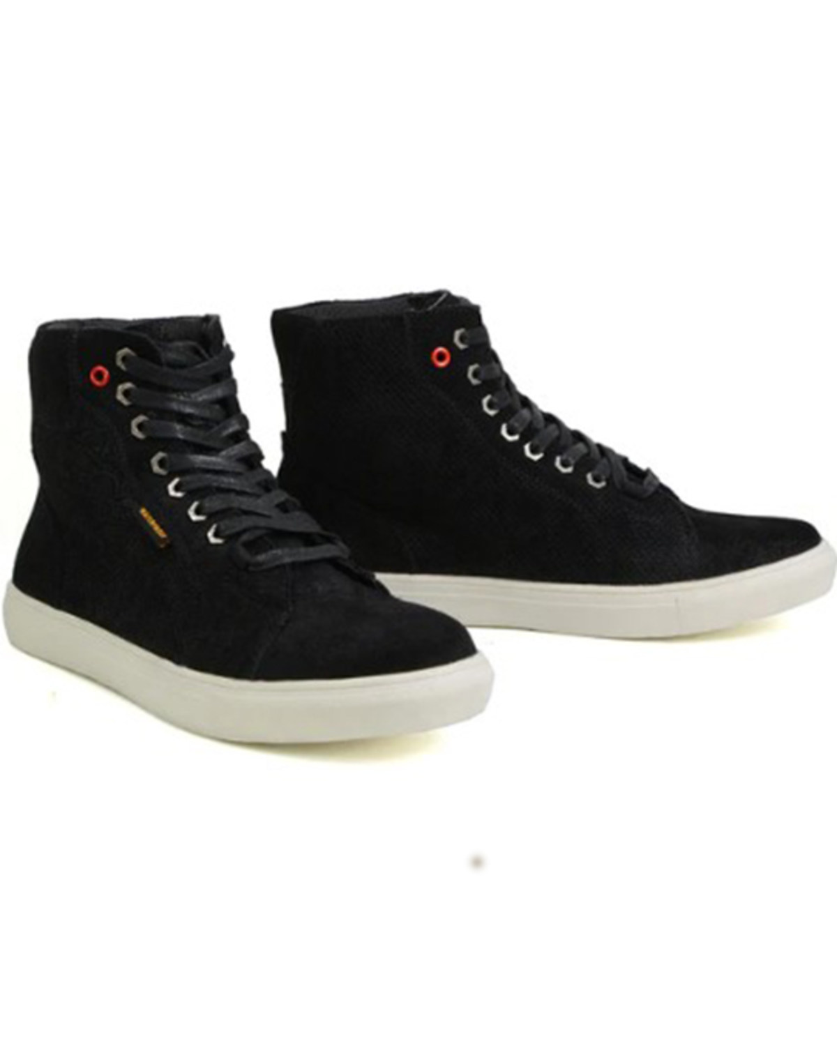 Milwaukee Leather Men's Vintage High-Top Reinforced Street Riding Waterproof Shoes Round Toe - Extended Sizes
