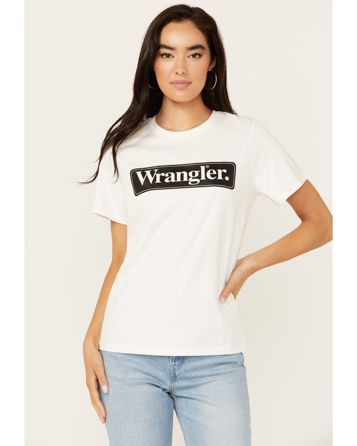 Wrangler Women's Block Logo Tee