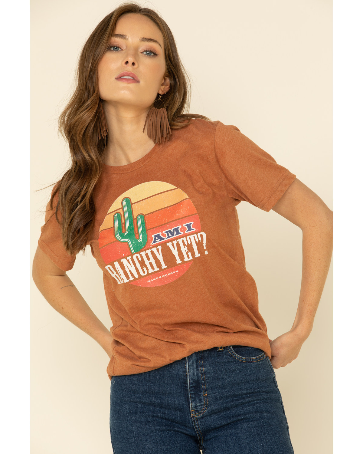Ranch Dress'n Women's Am I Ranchy Yet Graphic Tee