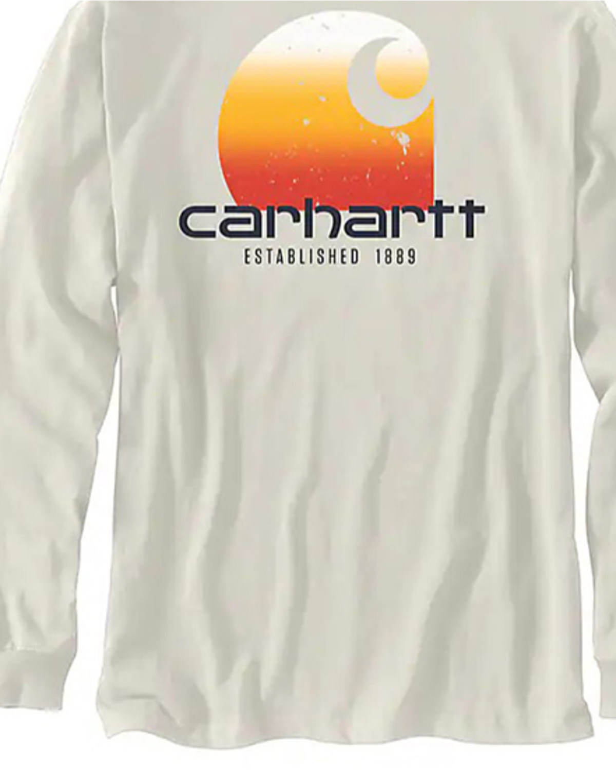 Carhartt Men's Relaxed Fit Heavyweight Long Sleeve Graphic Work T-Shirt