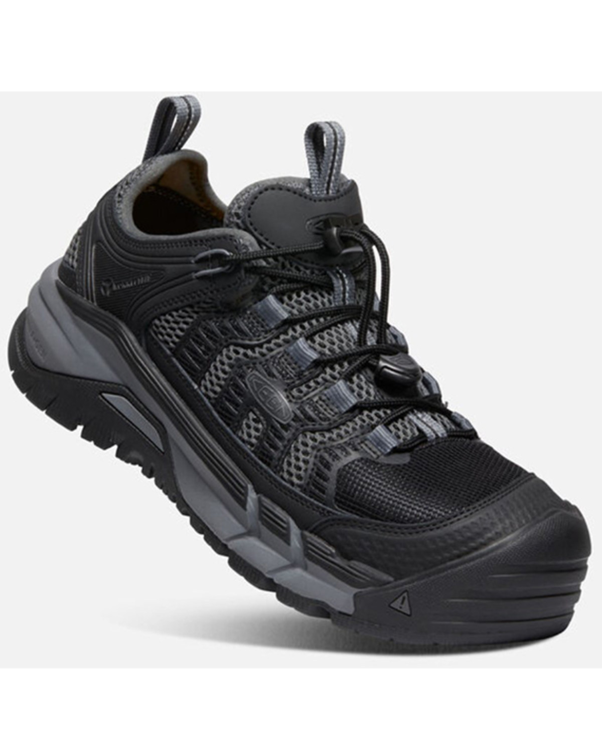 Keen Men's Birmingham Lace-Up Waterproof Work Sneakers - Carbon Toe