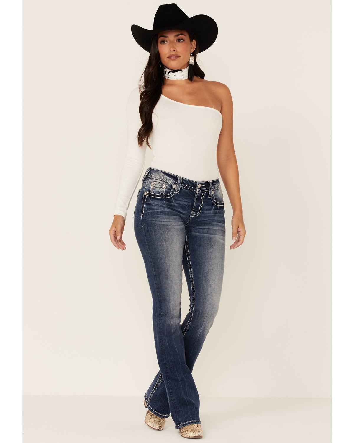 Miss Me Women's Southwestern Cactus 