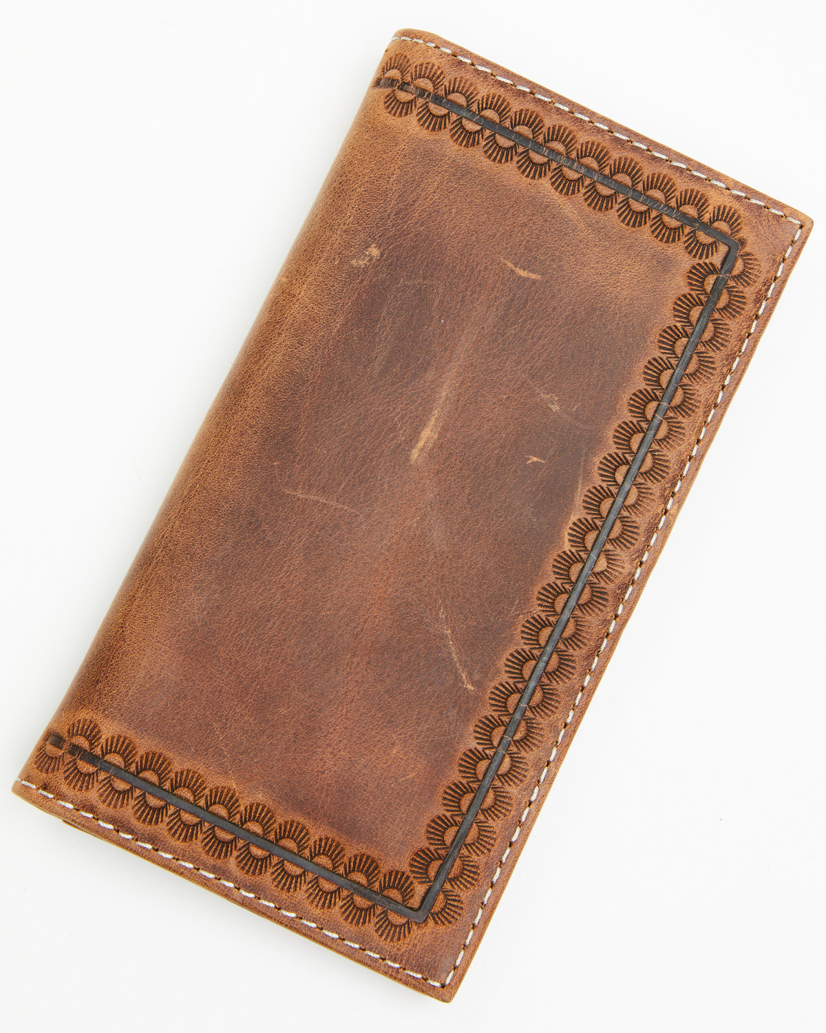 Cody James Men's Tooled Leather Rodeo Wallet