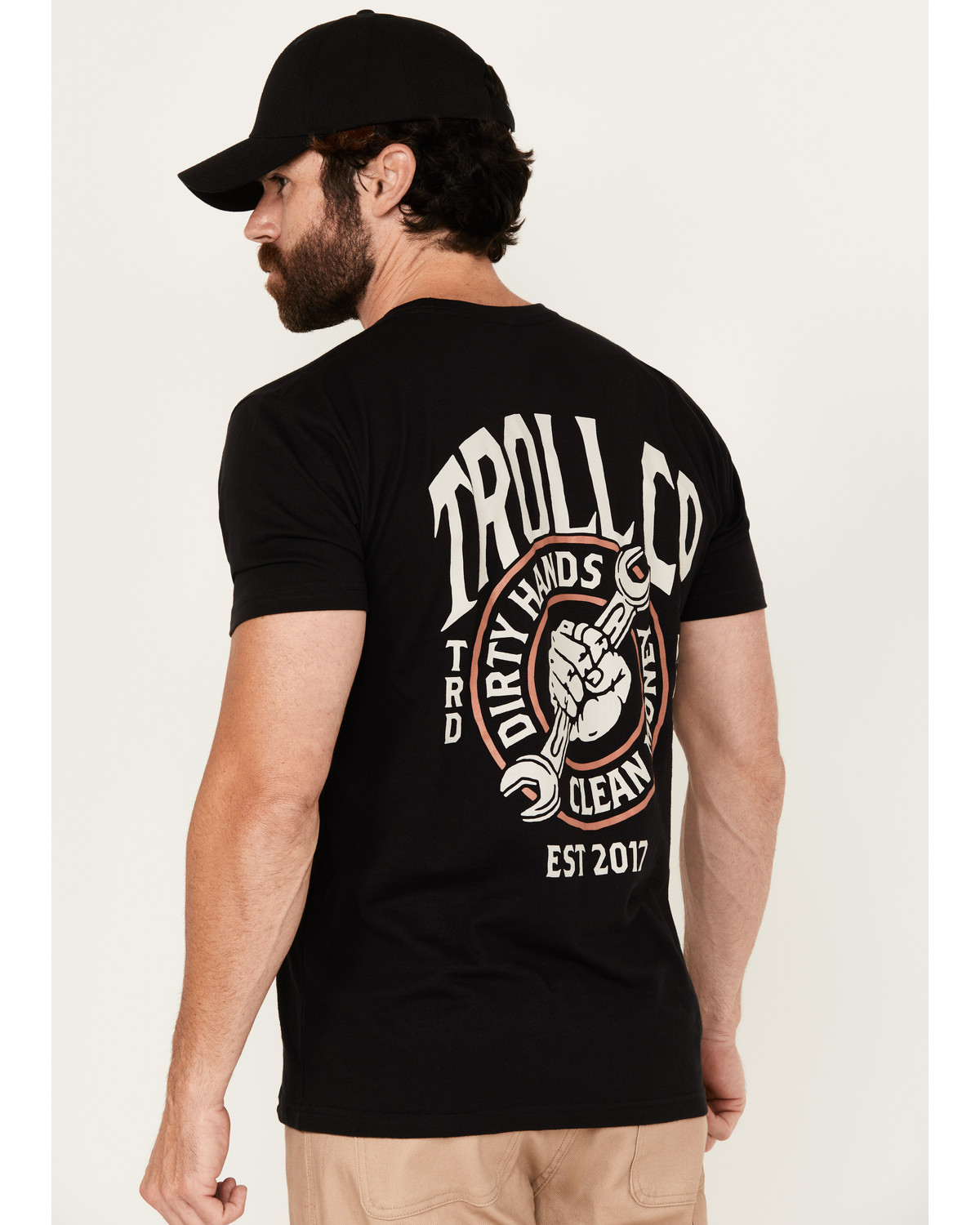Troll Co Men's DHCM Wrencher Short Sleeve Graphic T-Shirt