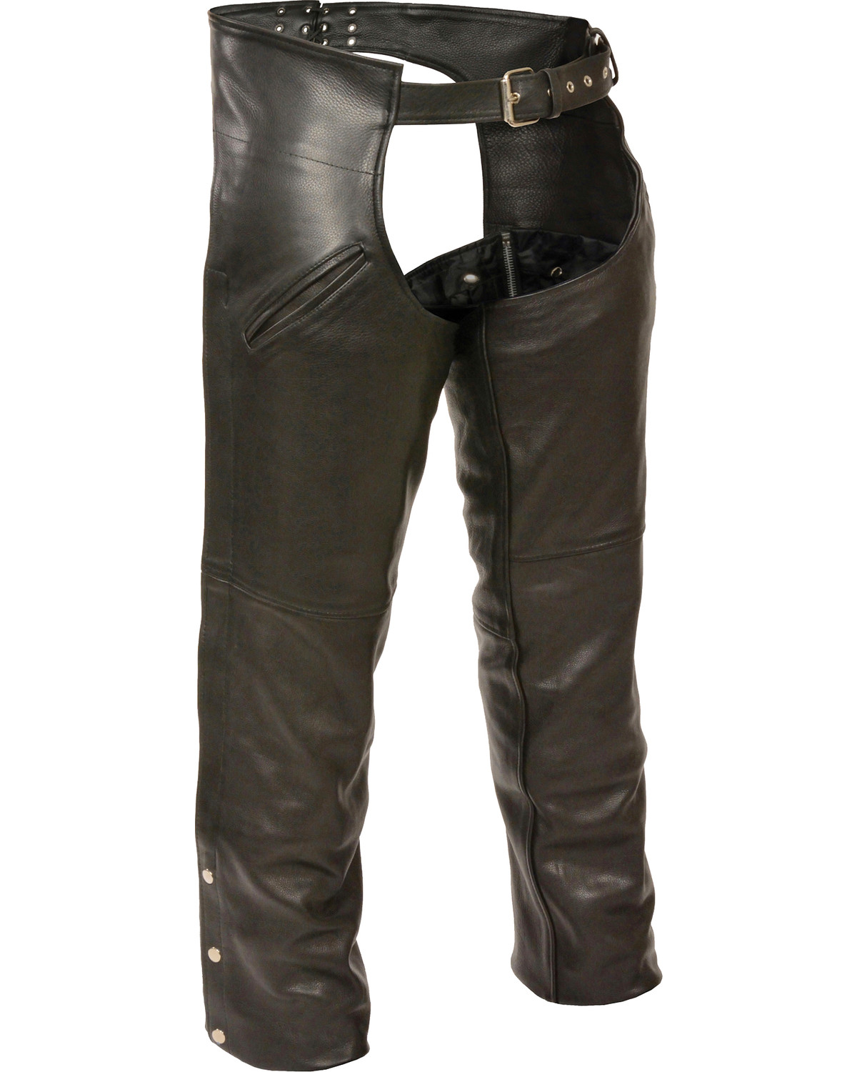 Milwaukee Leather Men's Slash Pocket Thermal Liner Chaps - 3X