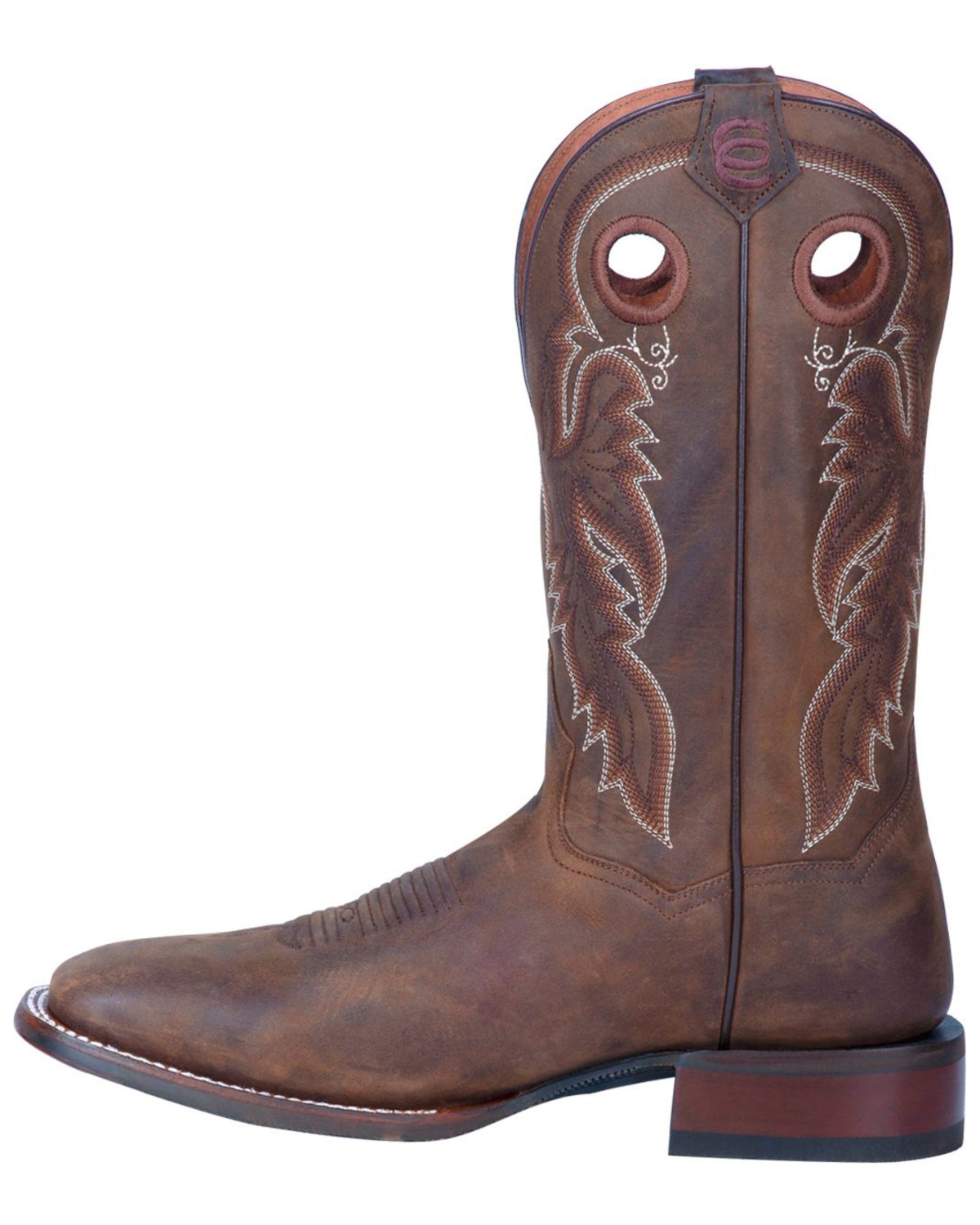 Dan Post Men's Abram Western Boots - Wide Square Toe | Boot Barn