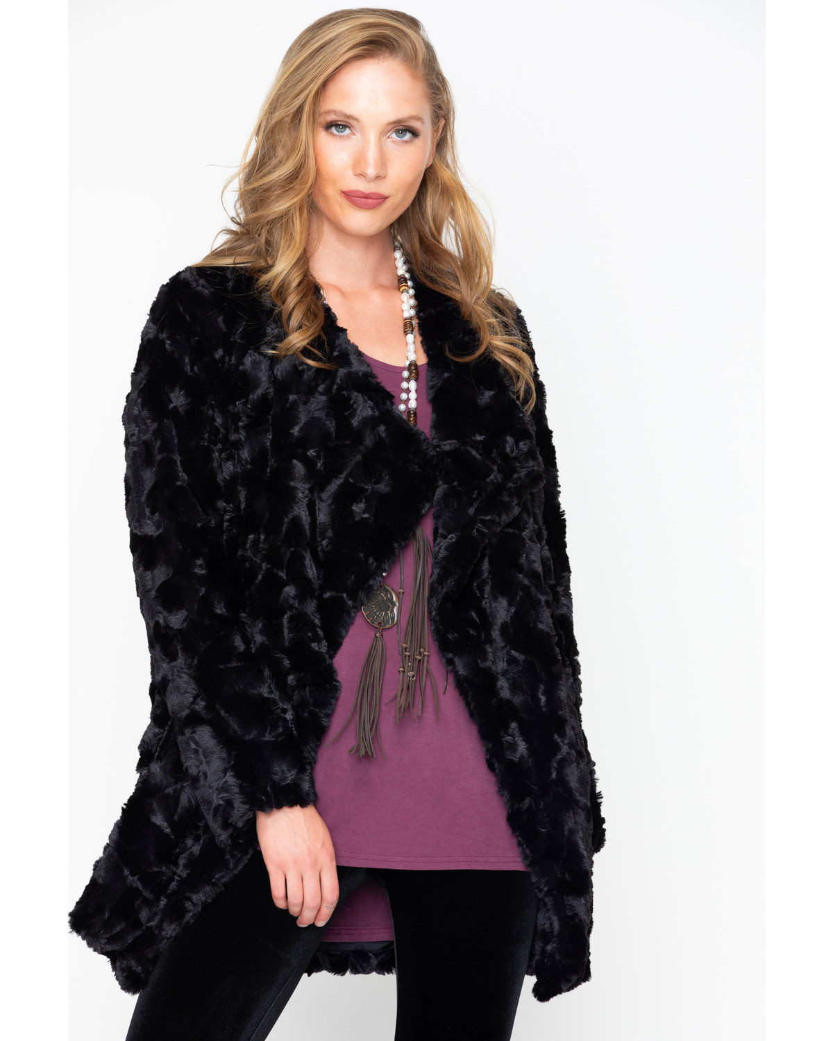 Bb Dakota Womens Faux Fur Jacket Boot Barn