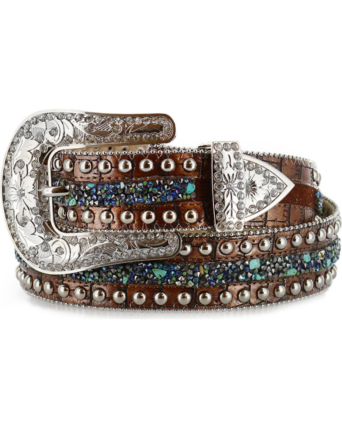 Western angel ranch belt mens Clearance