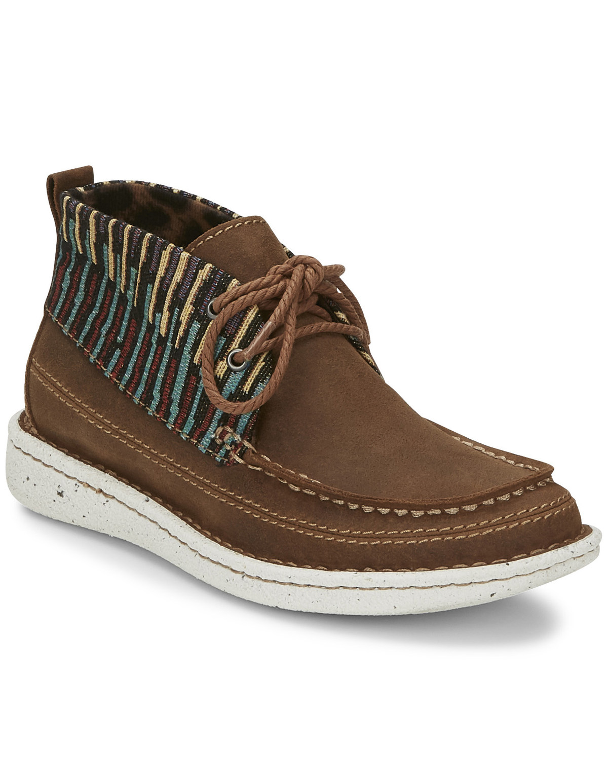 Justin Women S Breezy Casual Lace Up Boots Moc Toe Boot Barn
