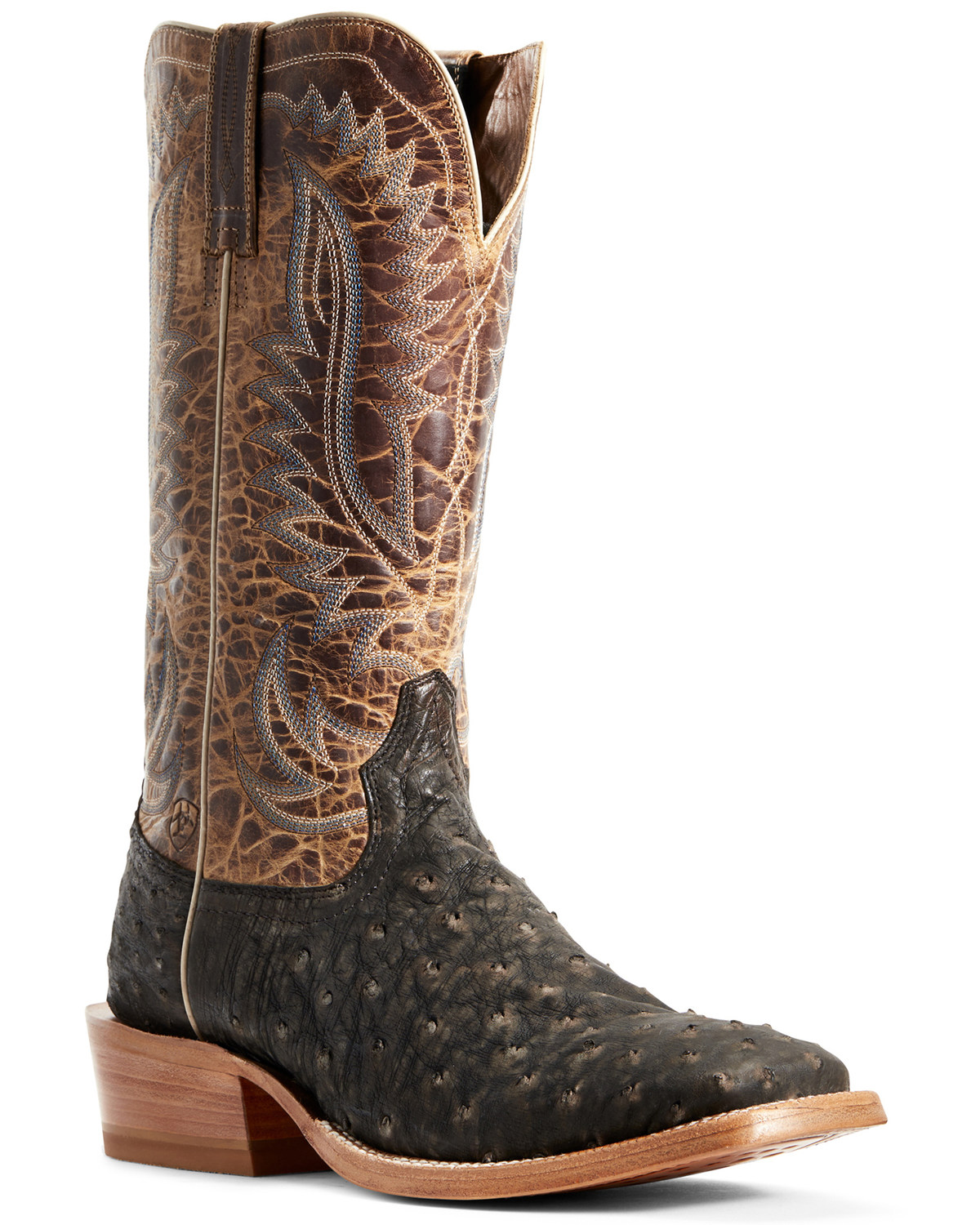 Ostrich skin ariat boots Clearance