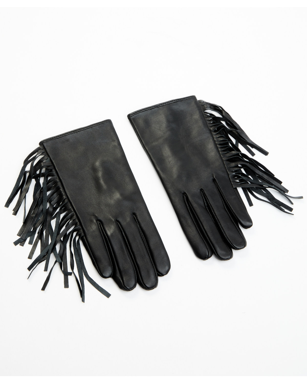 Idyllwind Women's Black Hemlock Fringe Gloves