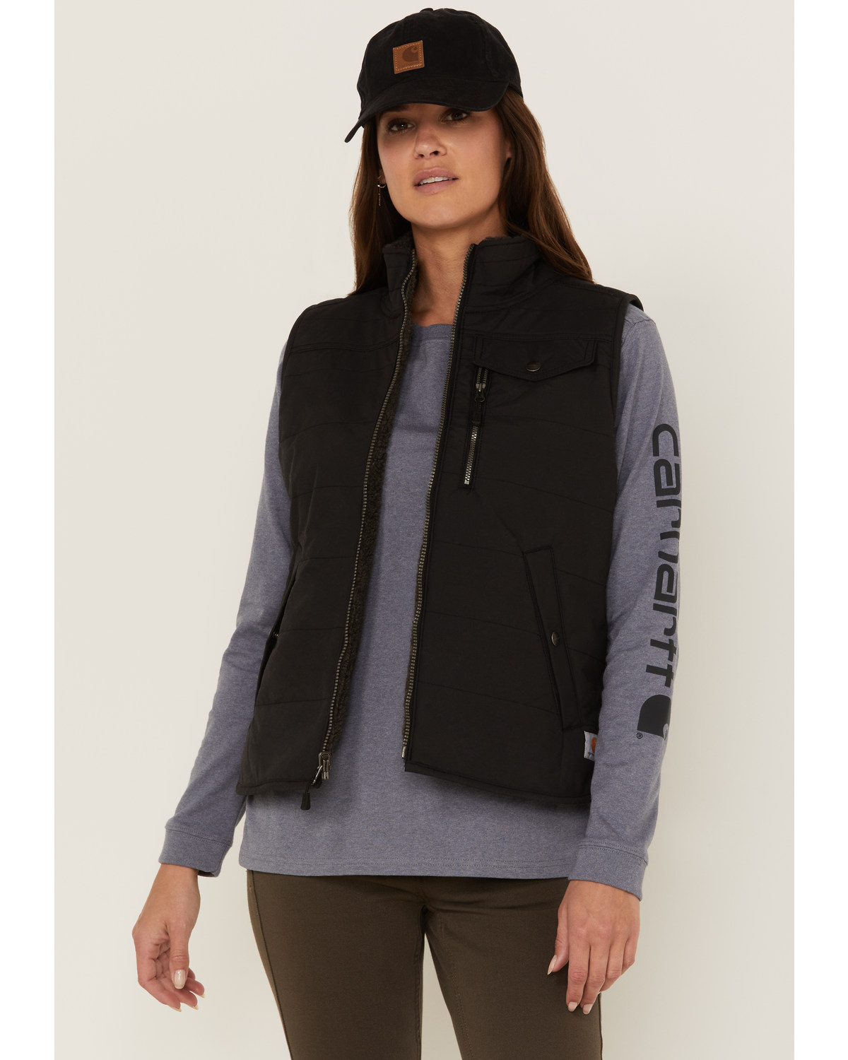 Women carhart vest clearance