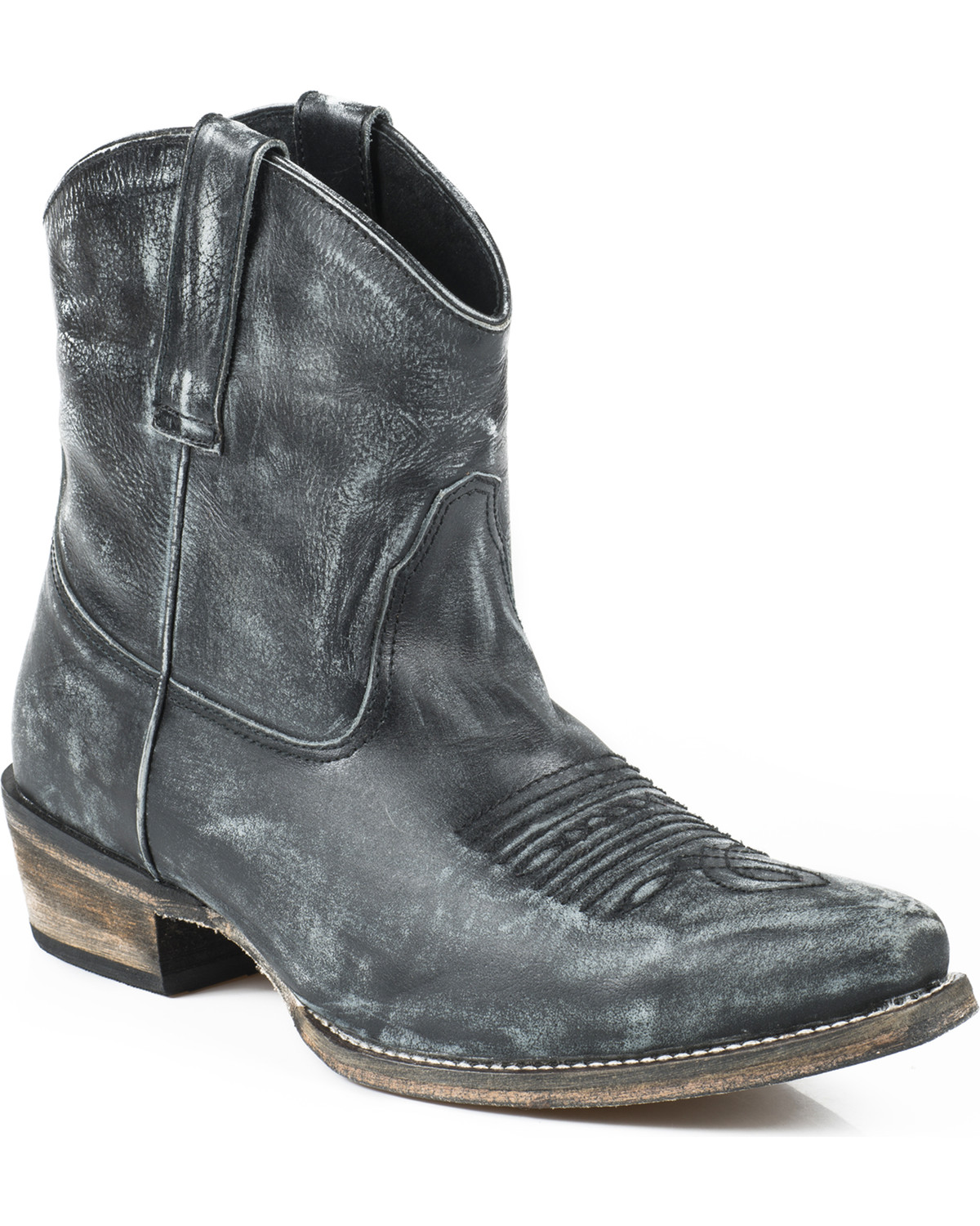 Roper Women's Dusty Distressed Booties - Snip Toe