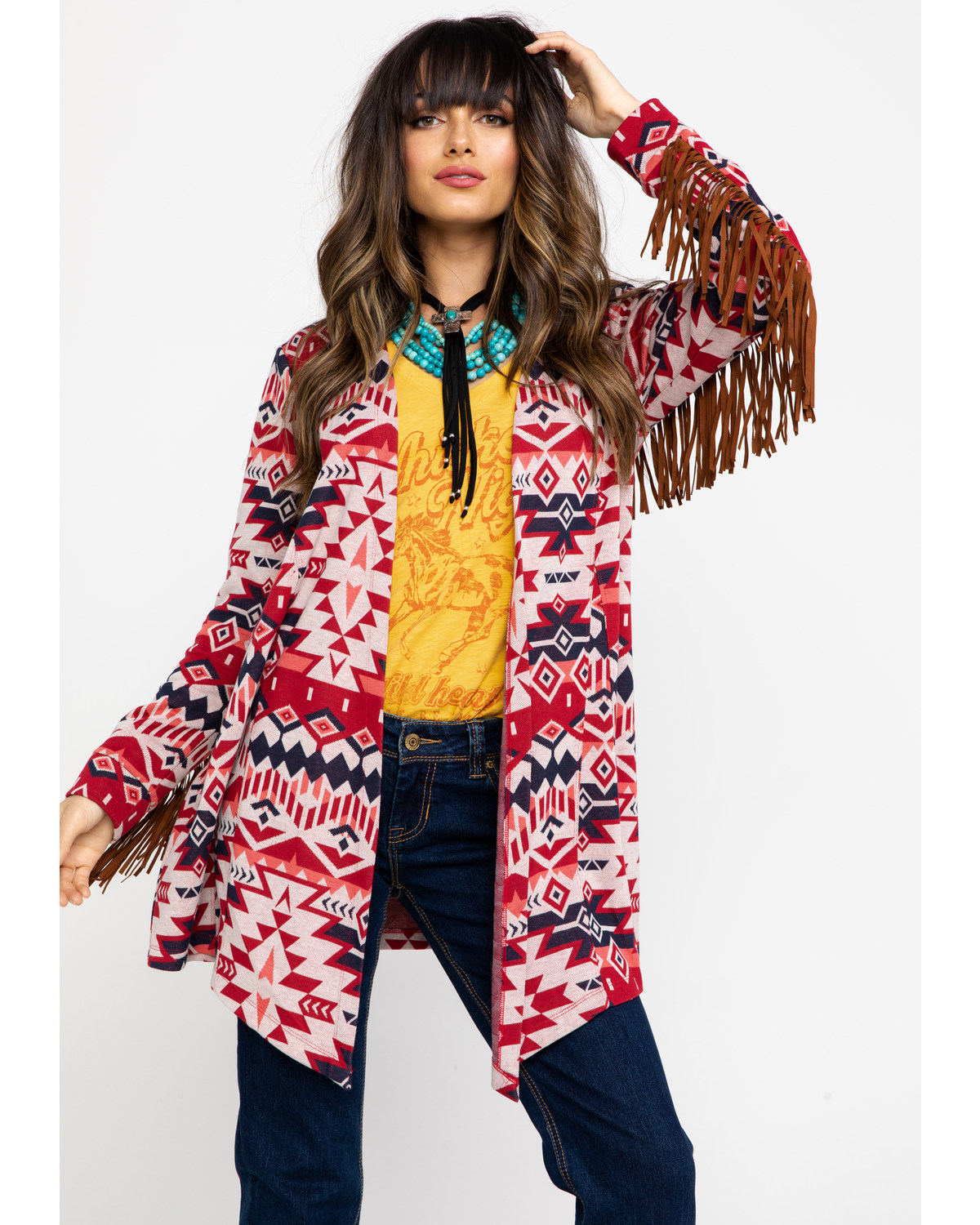 ariat red sweater