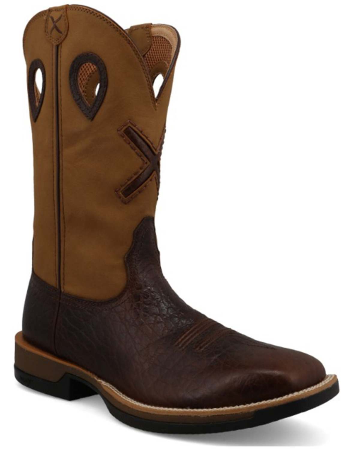 Twisted X Men's 12" Tech Western Performance Boots - Broad Square Toe