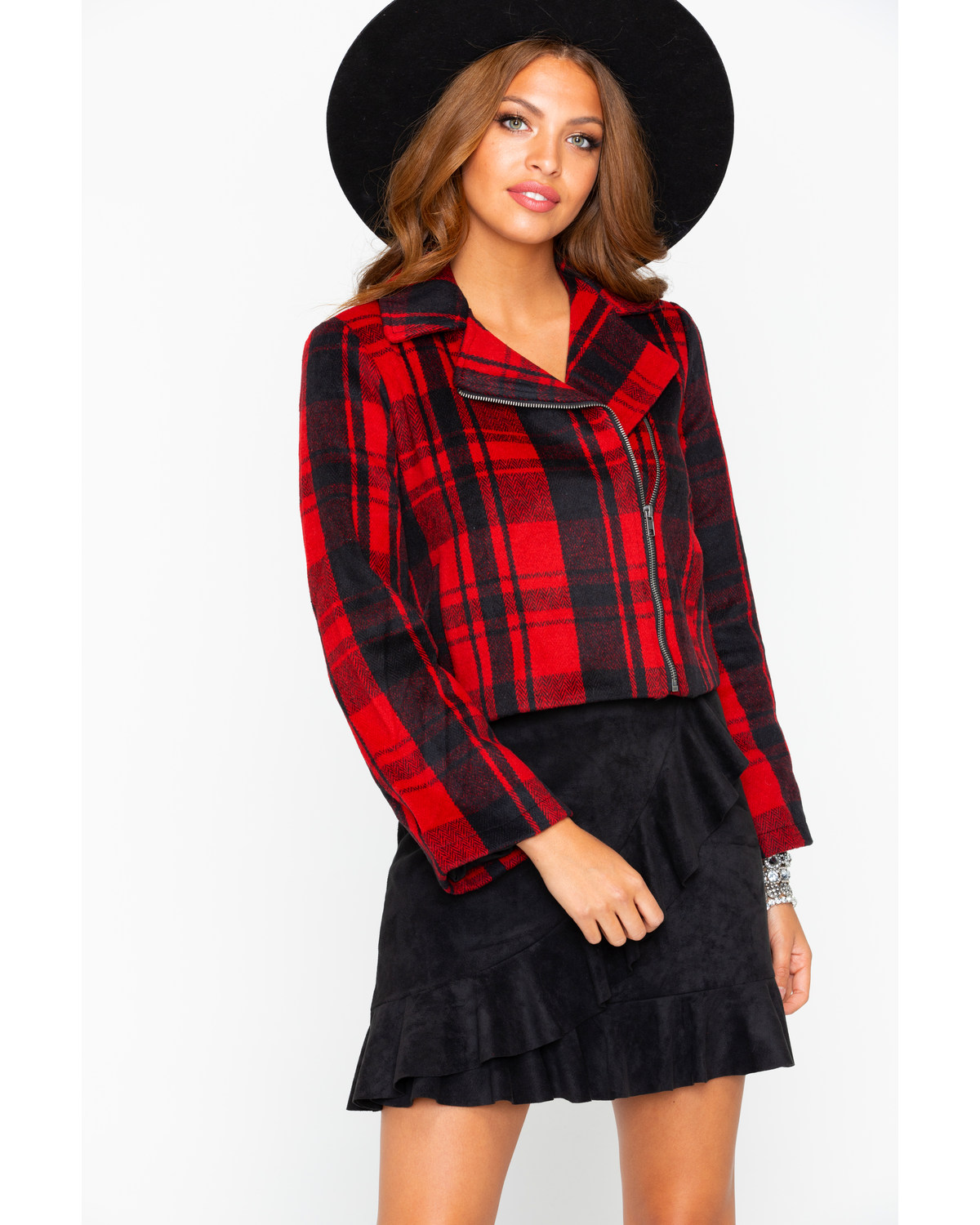 Plaid woods jacket Outlet