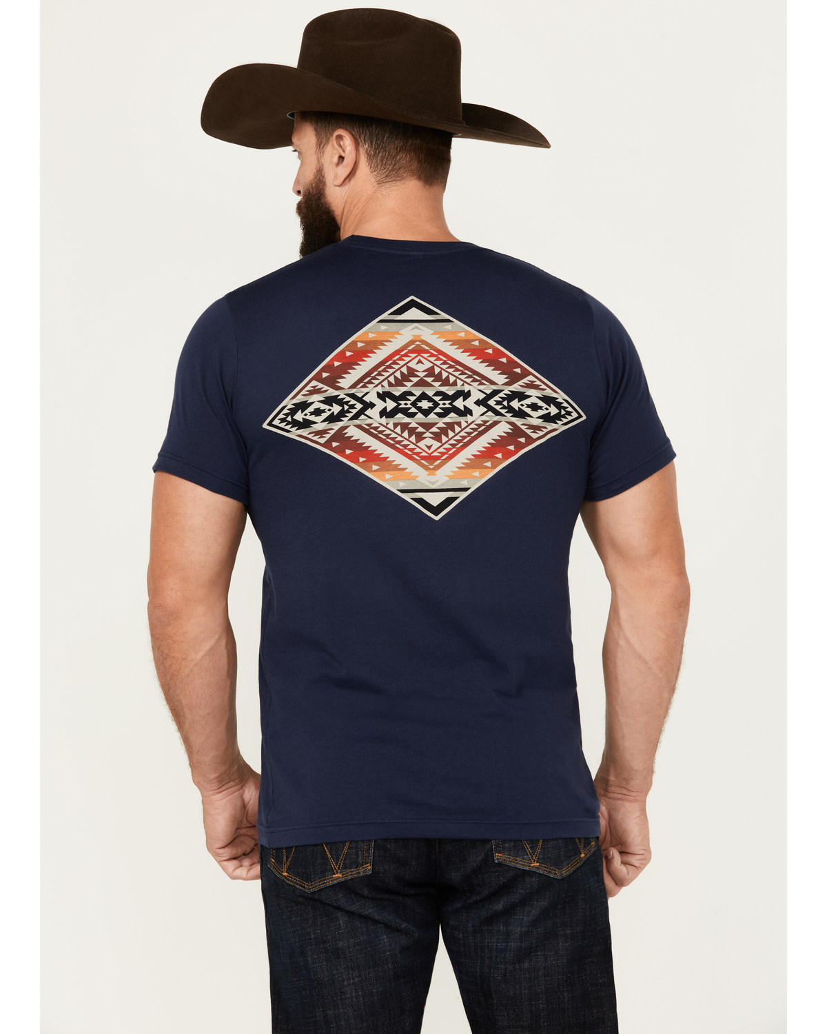 Pendleton Men's Bridge Creek Diamond Short Sleeve T-Shirt