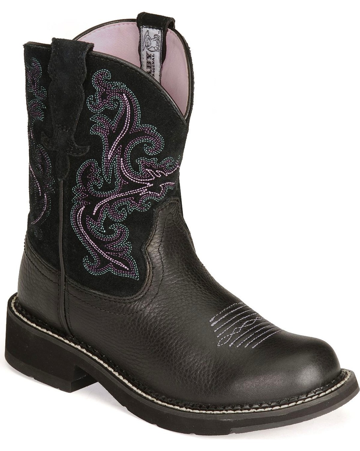 Ariat Women's Fatbaby Deertan Western Boots - Round Toe