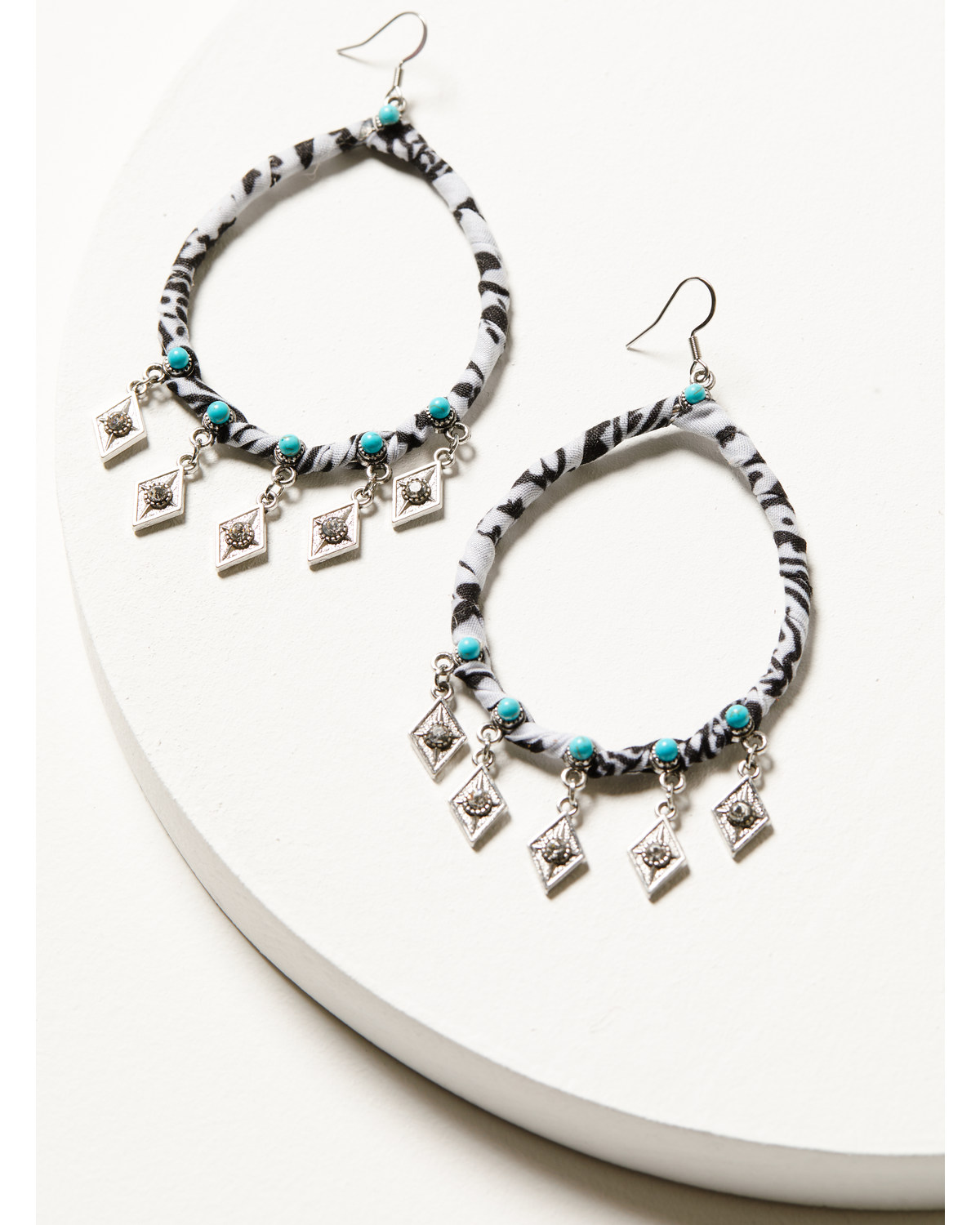 Idyllwind Women's Camille Bandana Hoop Earrings