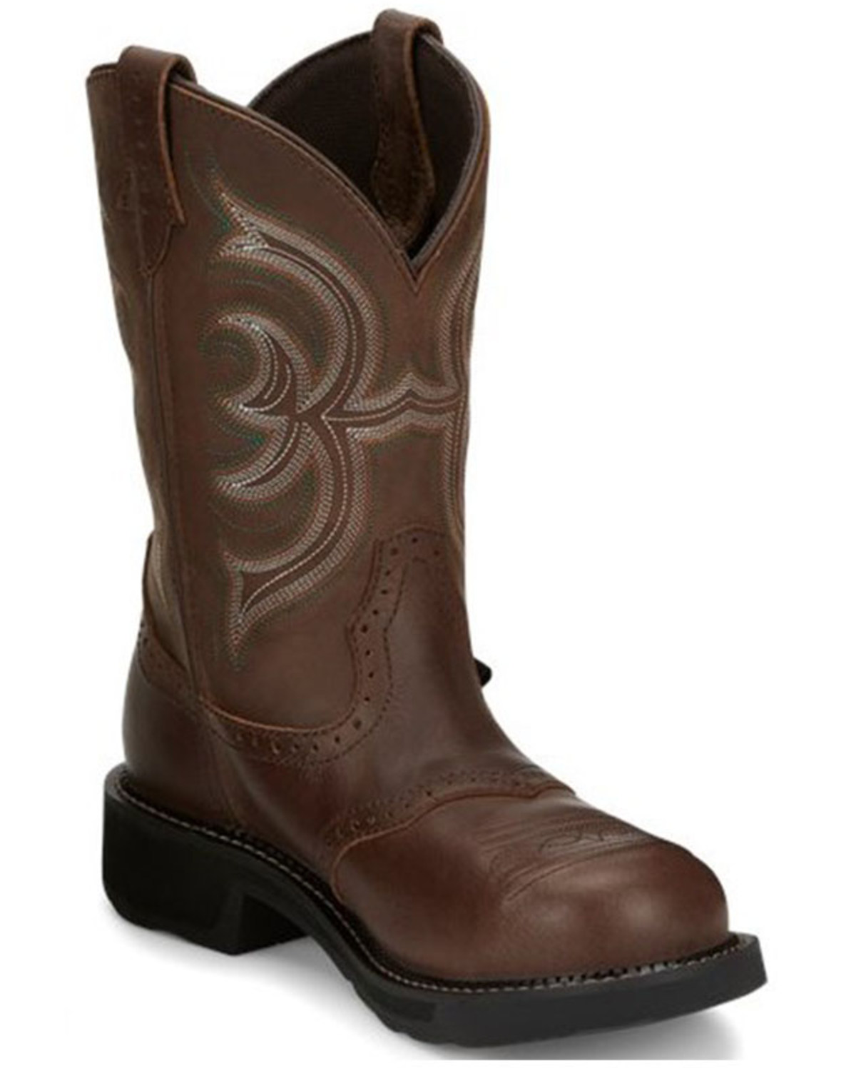 steel toe cowboy boots for women